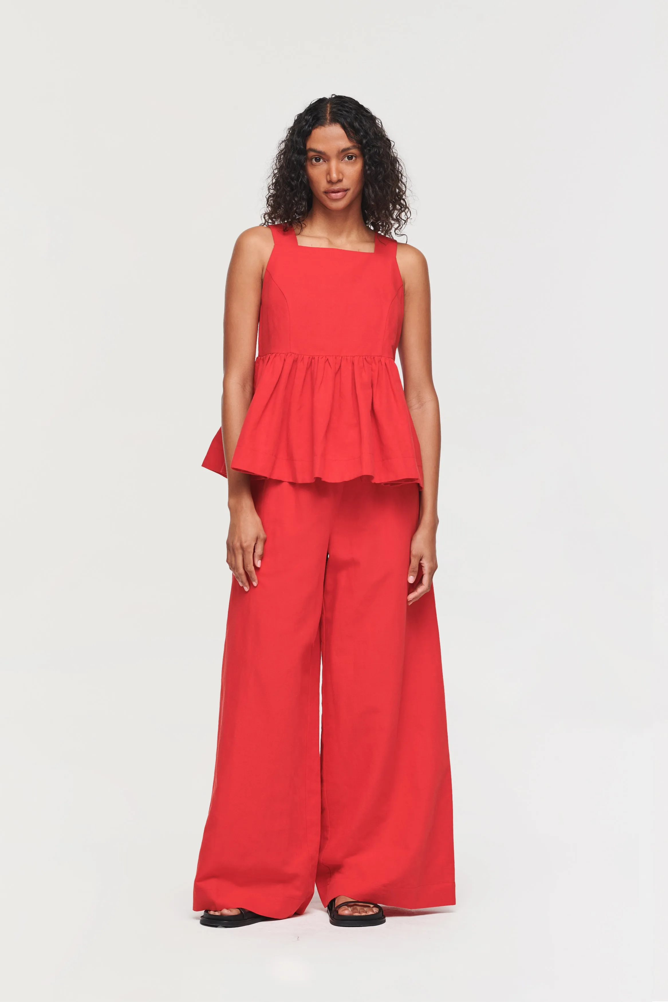 PALM PEPLUM TOP sold by Aligne product image thumbnail 2