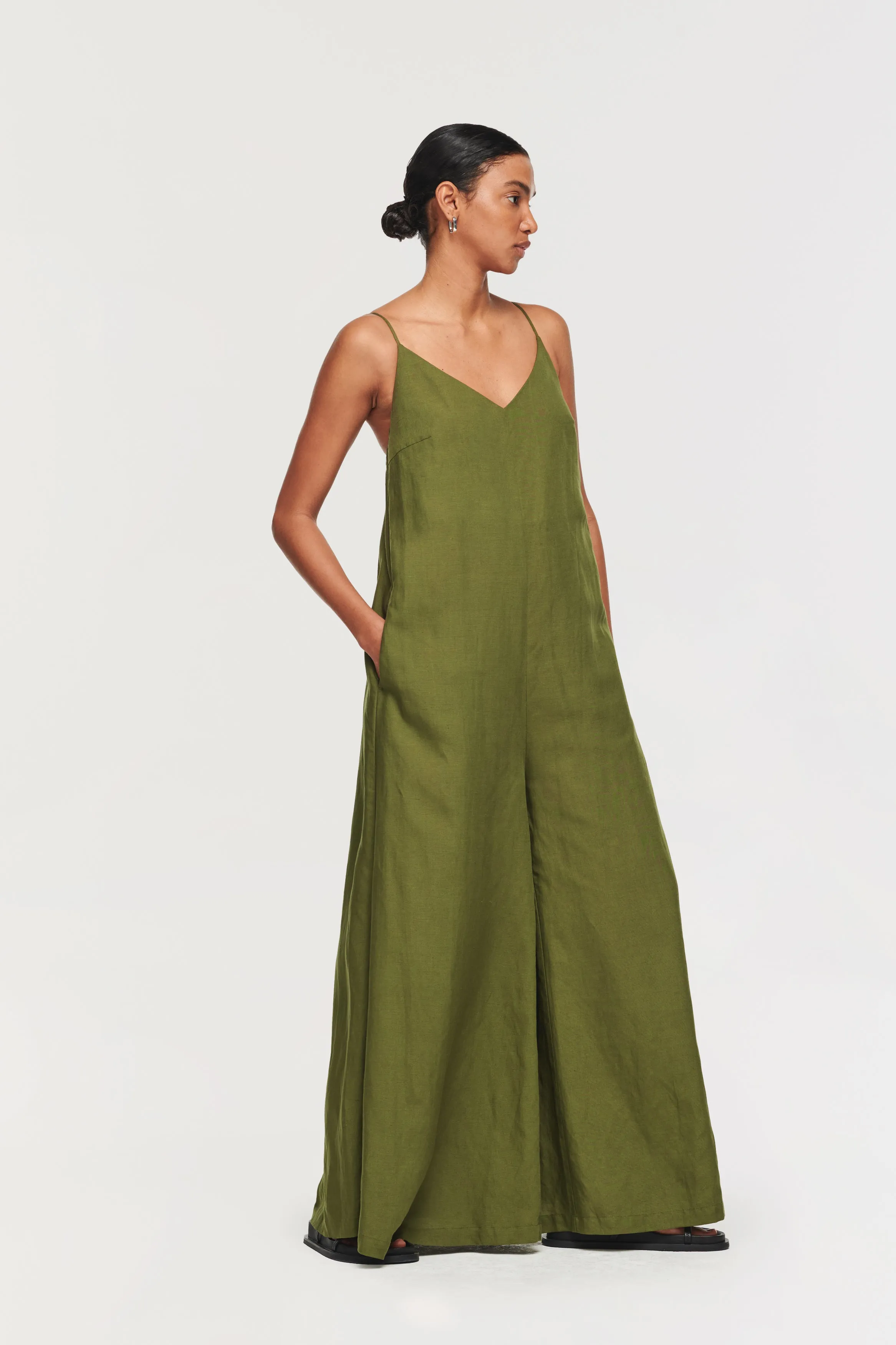 NELL EXTRA-WIDE LEG JUMPSUIT sold by Aligne product image thumbnail 4
