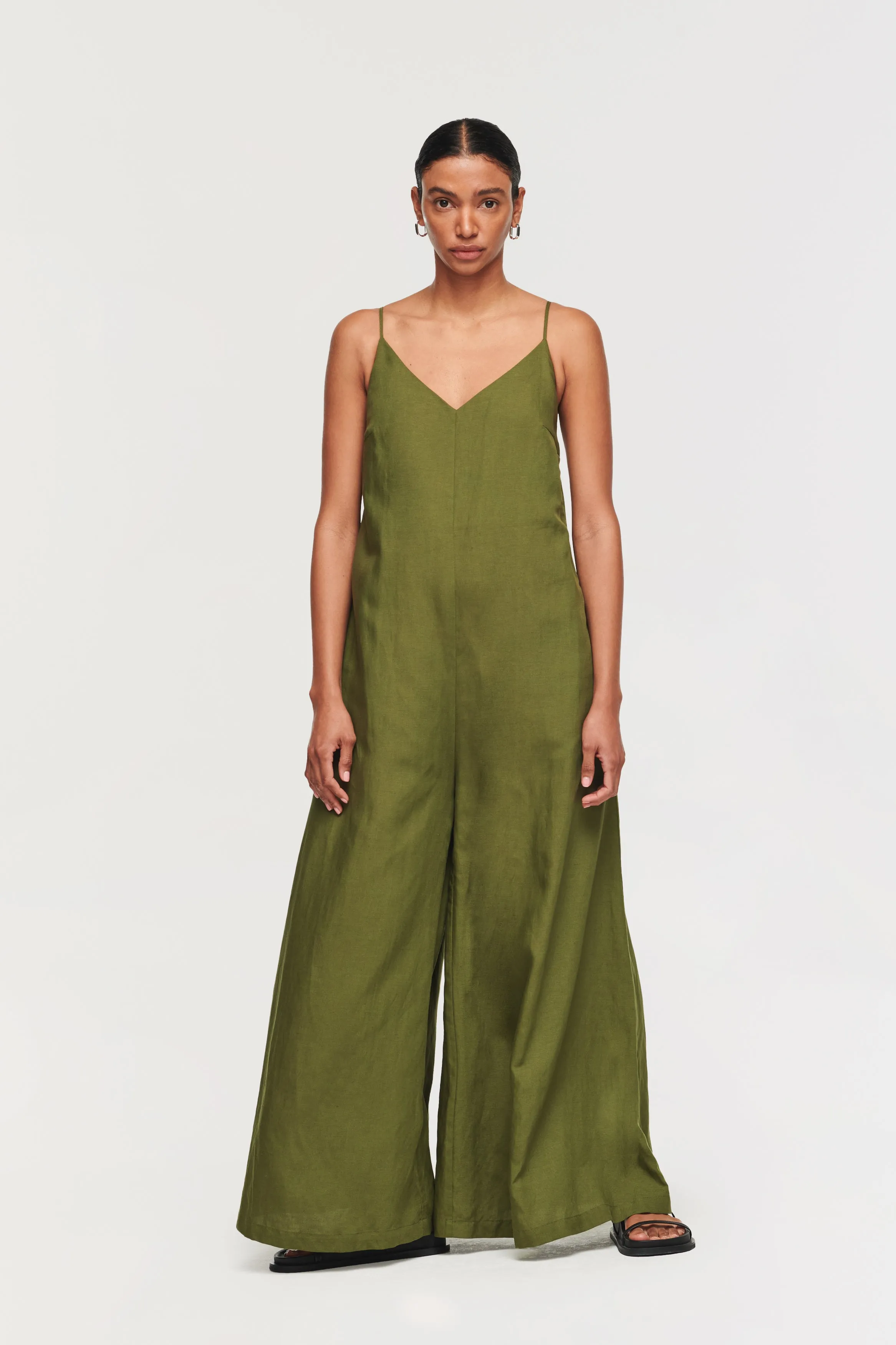 NELL EXTRA-WIDE LEG JUMPSUIT sold by Aligne product image thumbnail 2