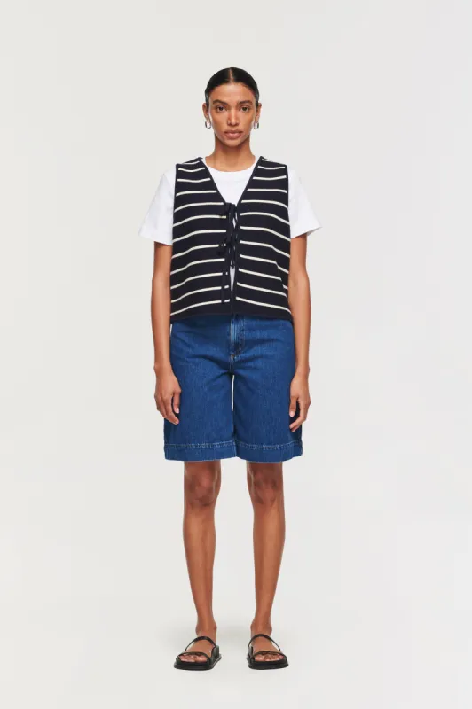 Isla Knitted Tie Tank sold by Aligne