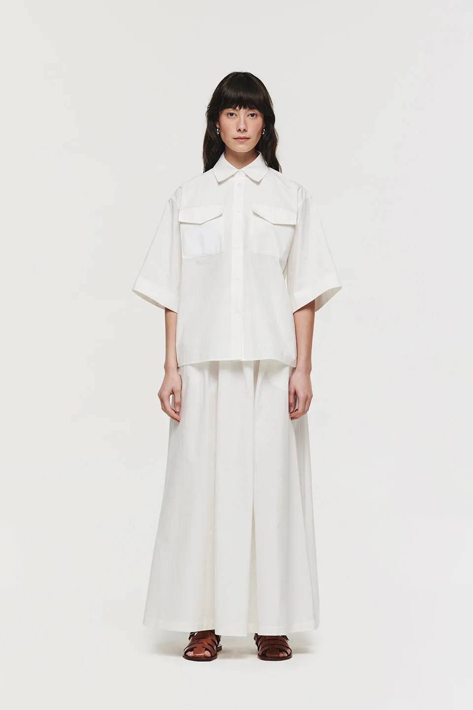 Nicola Boxy Poplin Shirt sold by Aligne product image thumbnail 2