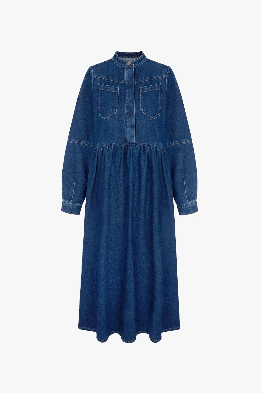Mirabella Midi Smock Denim Dress sold by Aligne product image thumbnail 5