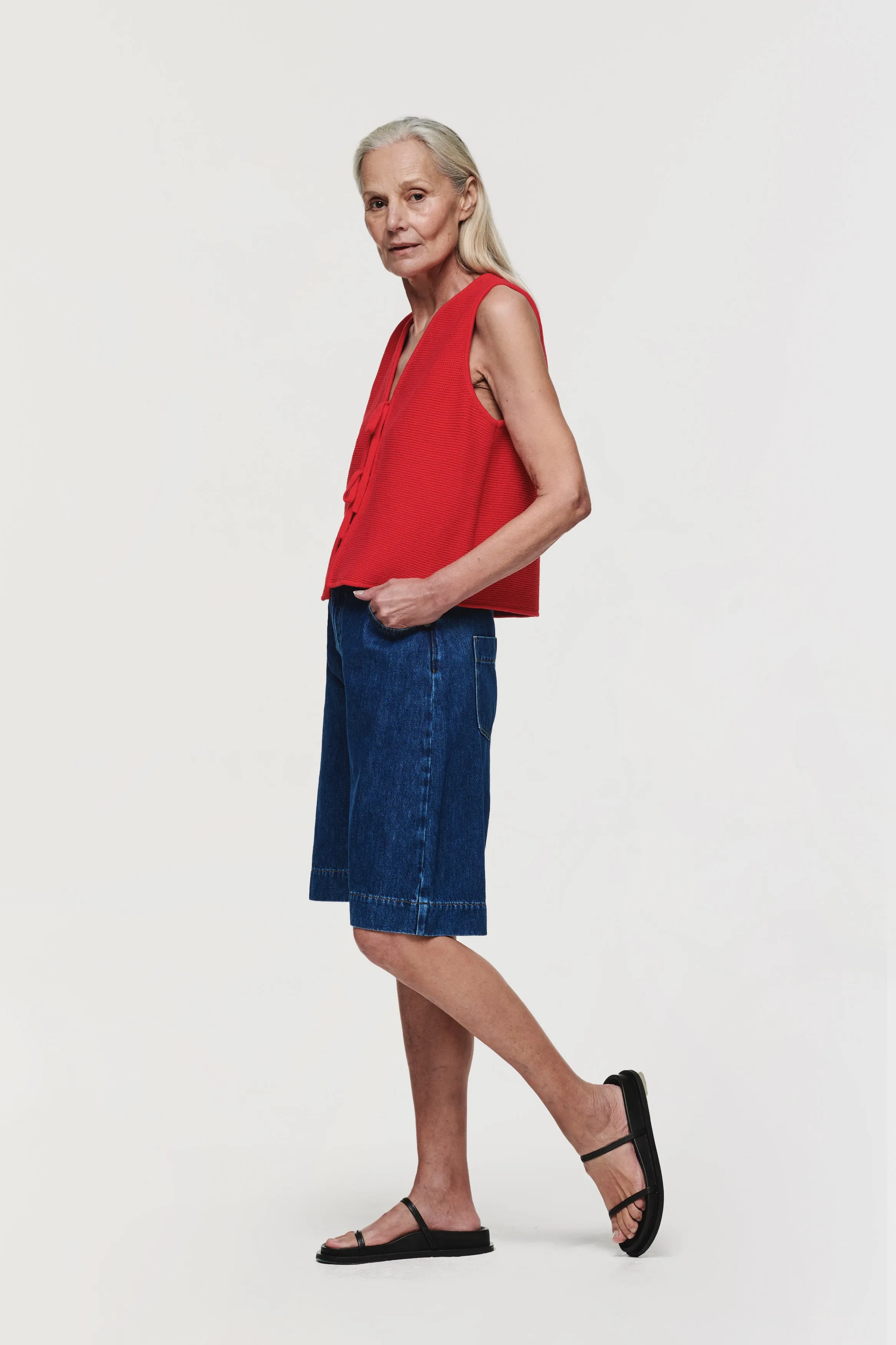 Isla Knitted Tie Tank sold by Aligne product image thumbnail 3