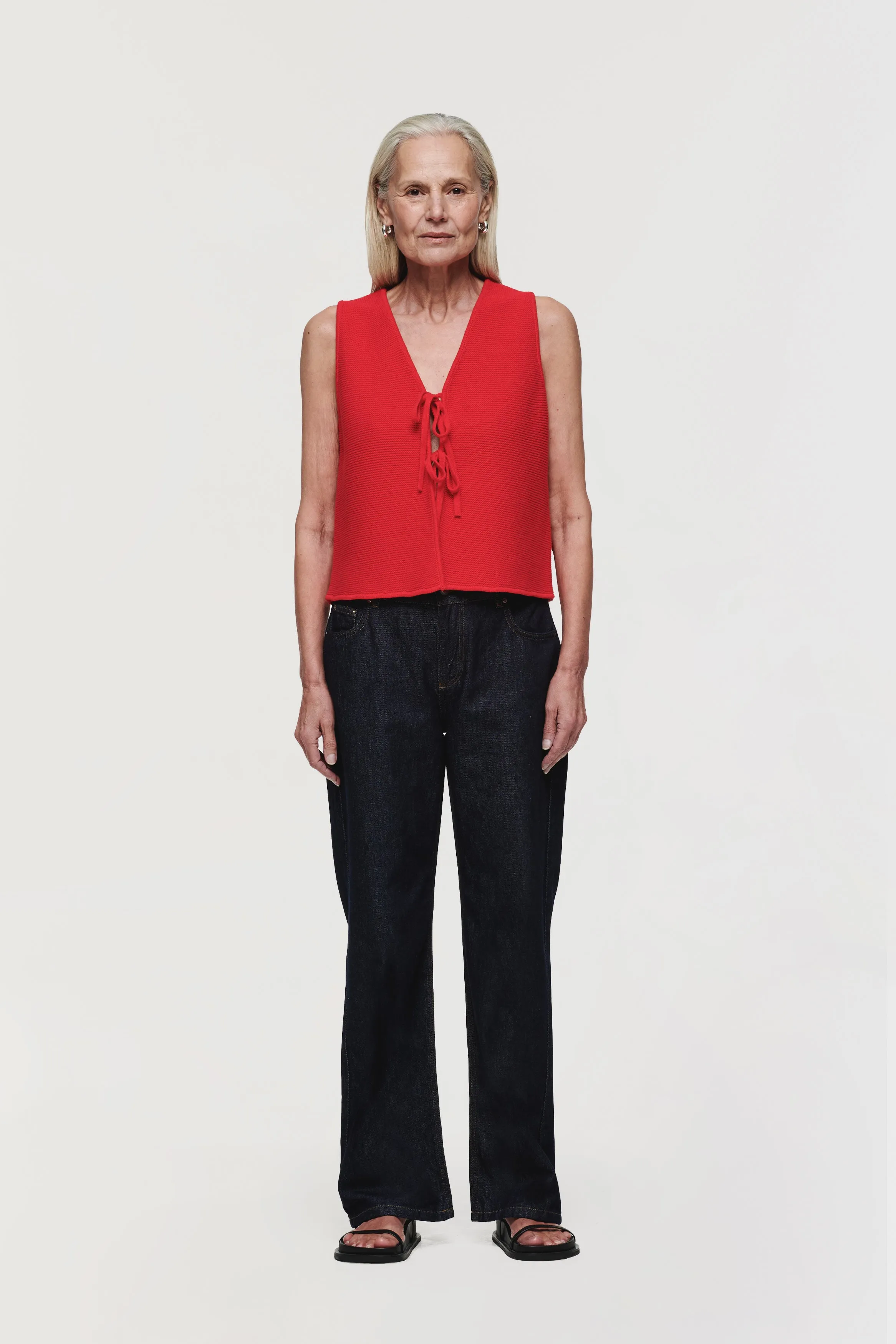 Isla Knitted Tie Tank sold by Aligne product image thumbnail 5