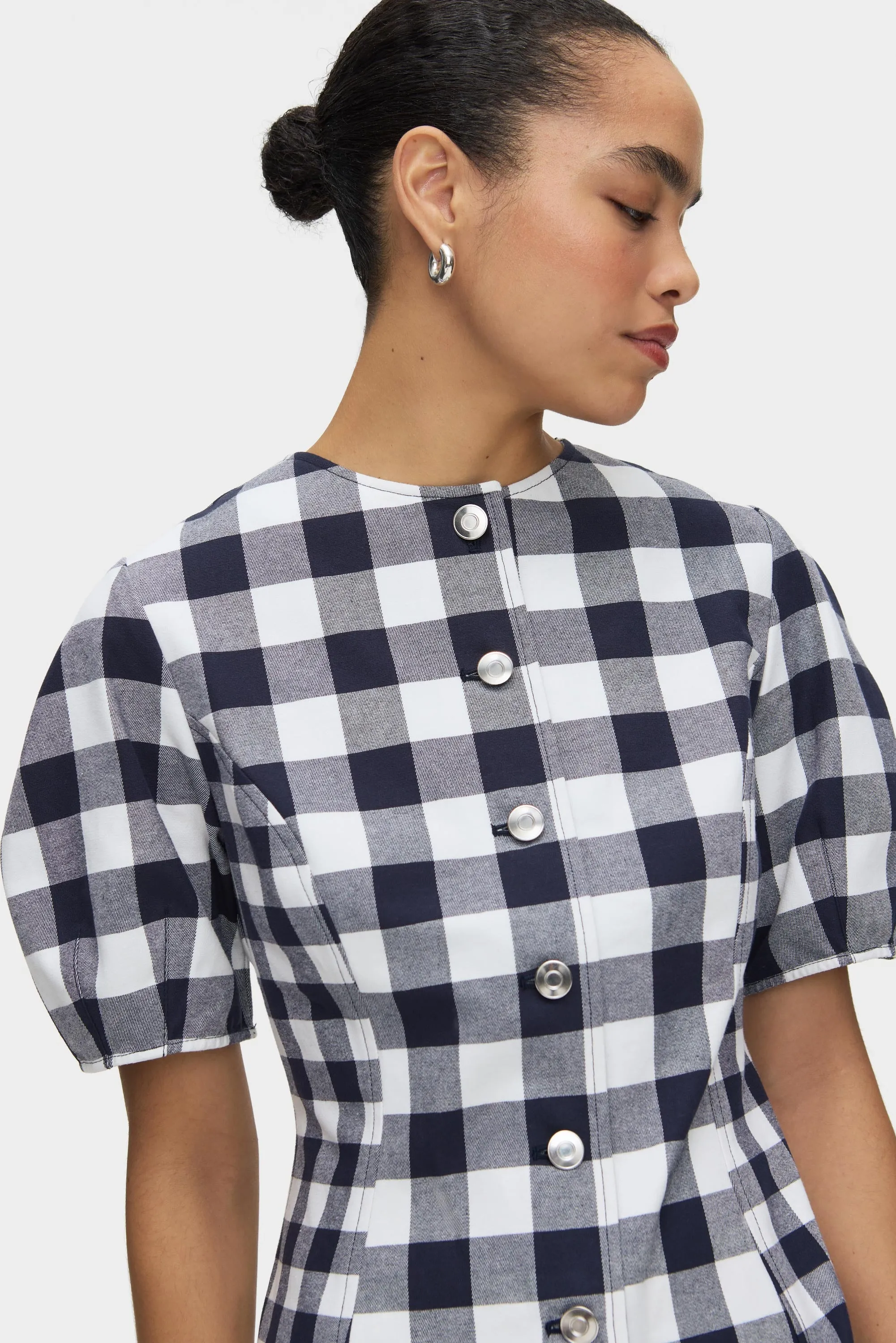 Aurelia Waisted Check Dress sold by Aligne product image thumbnail 2