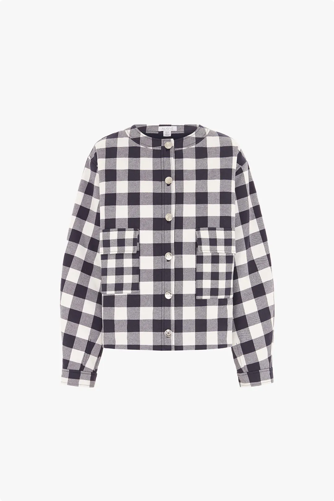 Nathan Check Quilted Jacket sold by Aligne product image thumbnail 5