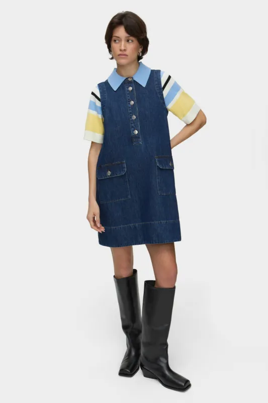 Luella Mini Denim Dress sold by Aligne
