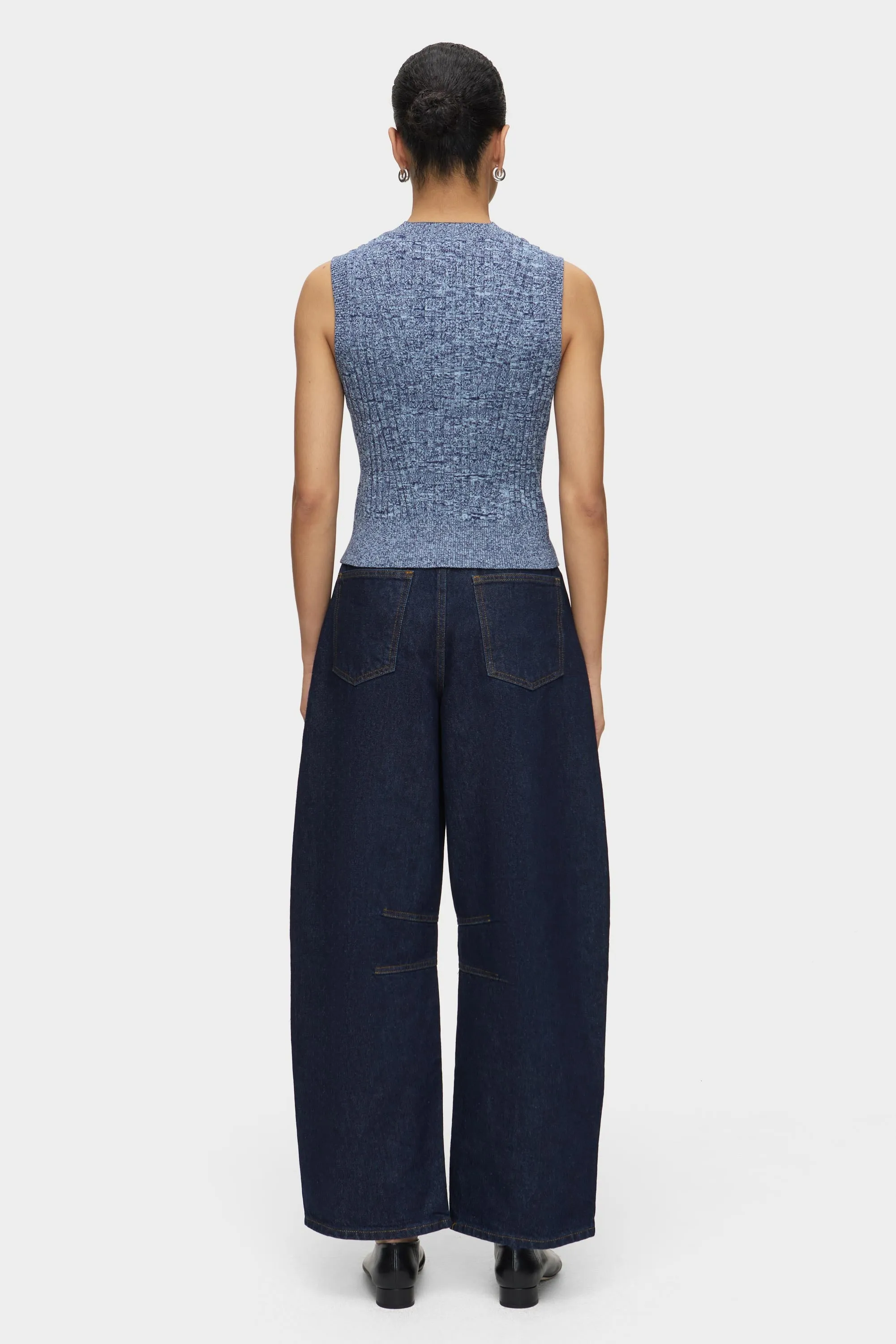 Irene Ribbed Button Top sold by Aligne product image thumbnail 4