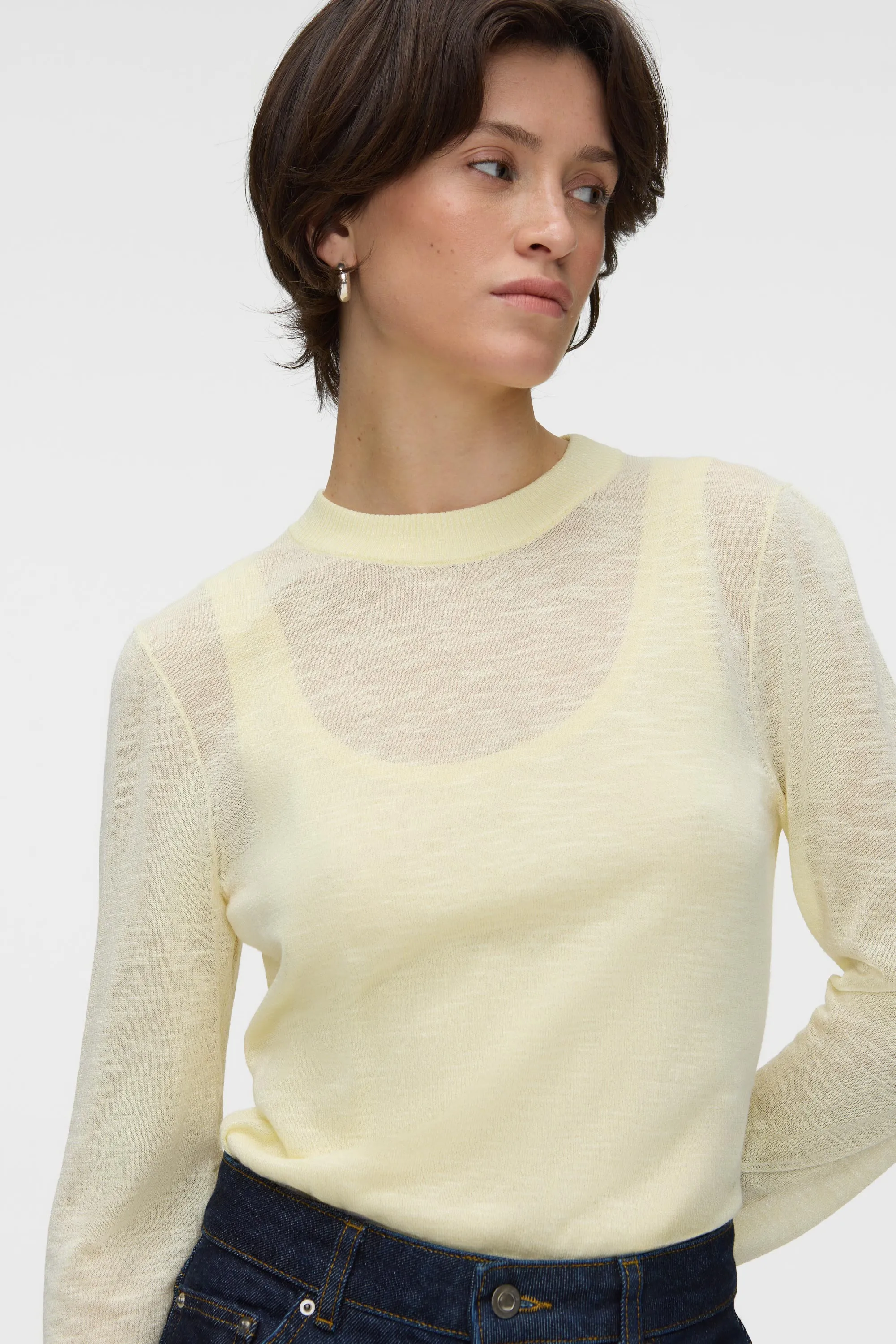 Freddie Sheer Knitted Top sold by Aligne product image thumbnail 3