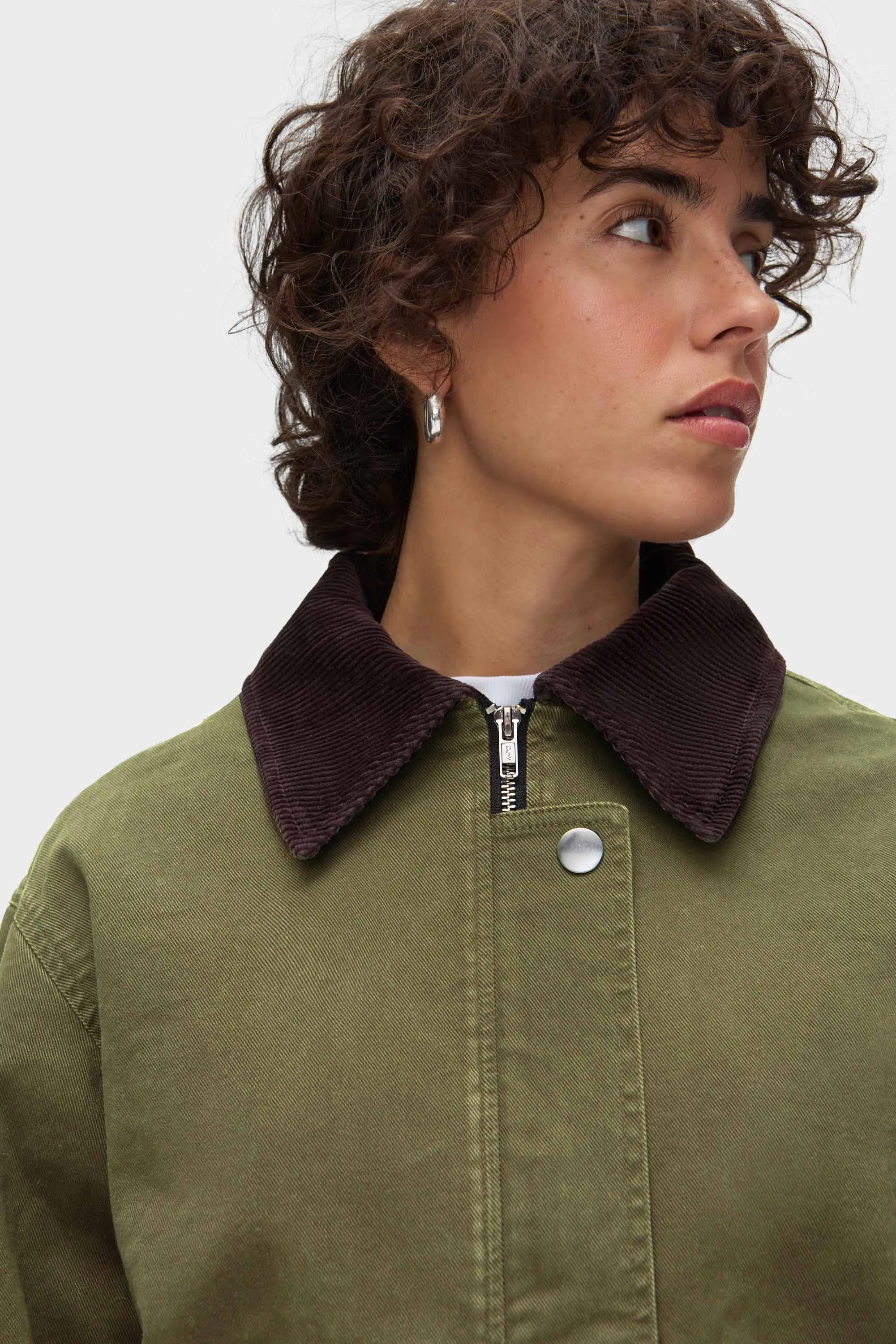 Madi Corduroy Collar Jacket sold by Aligne product image thumbnail 2