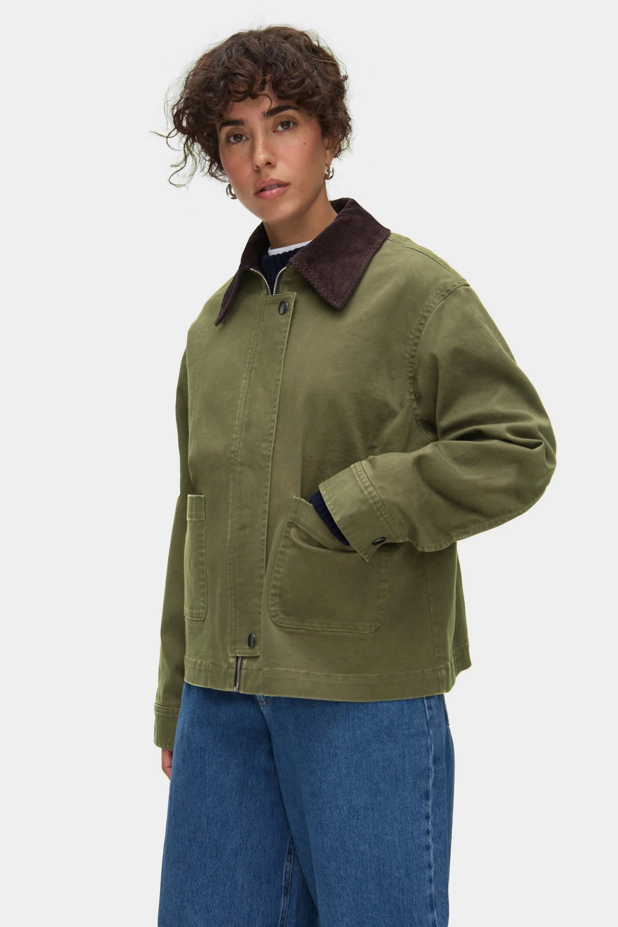 Madi Corduroy Collar Jacket sold by Aligne product image thumbnail 3