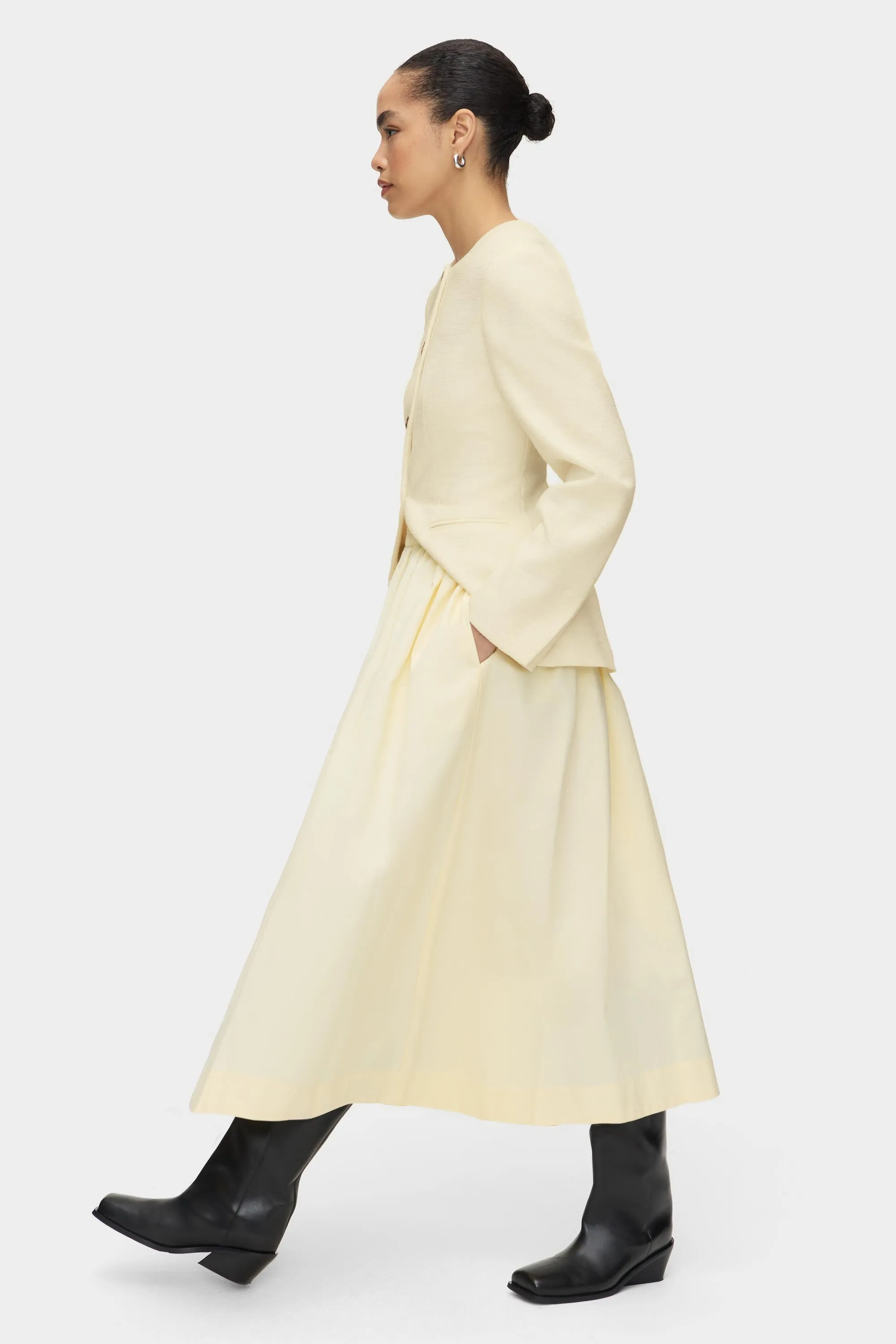 Natalie Elasticated Cotton Midi Skirt sold by Aligne product image thumbnail 2