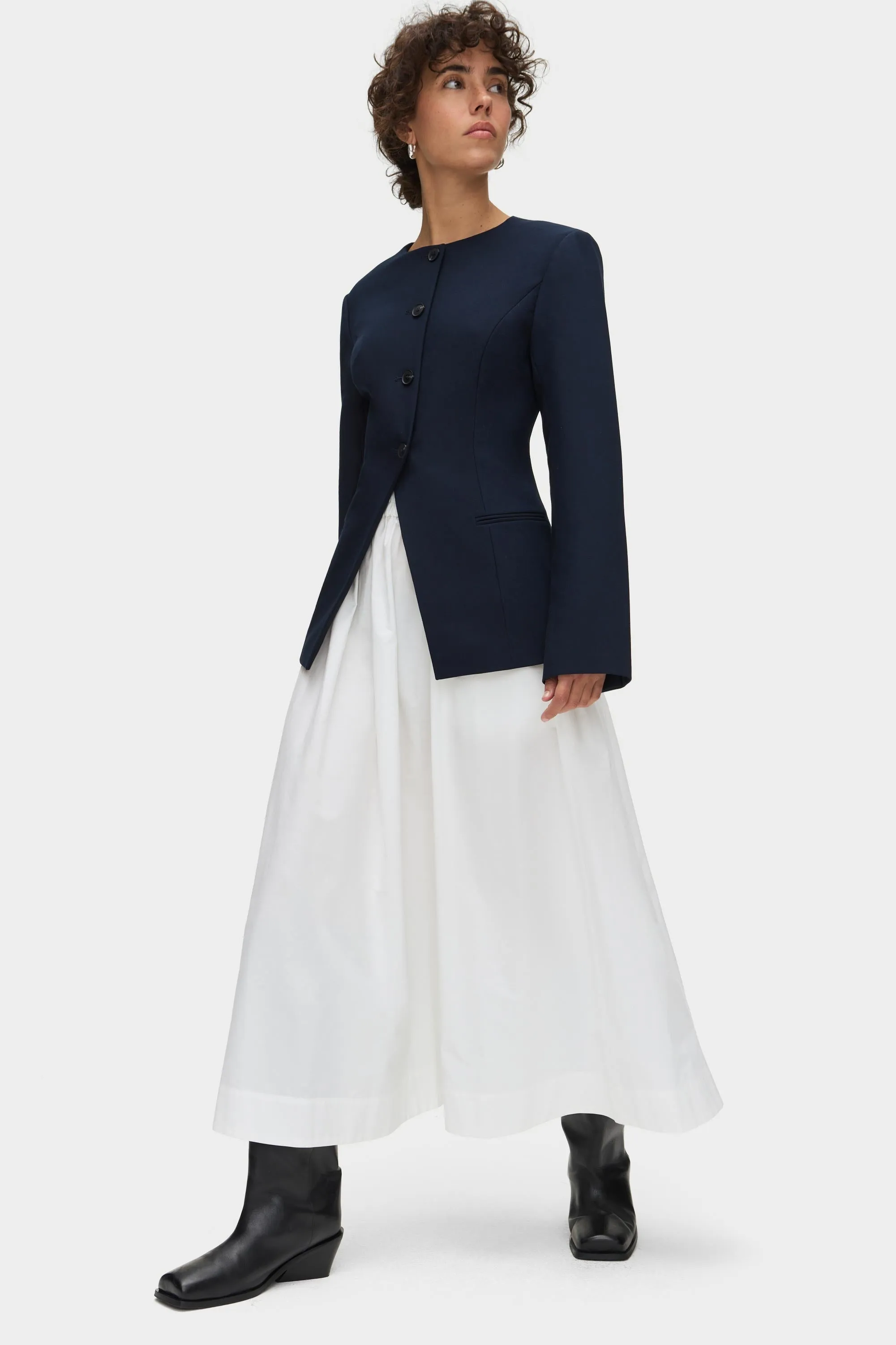 Natalie Elasticated Cotton Midi Skirt sold by Aligne product image thumbnail 3