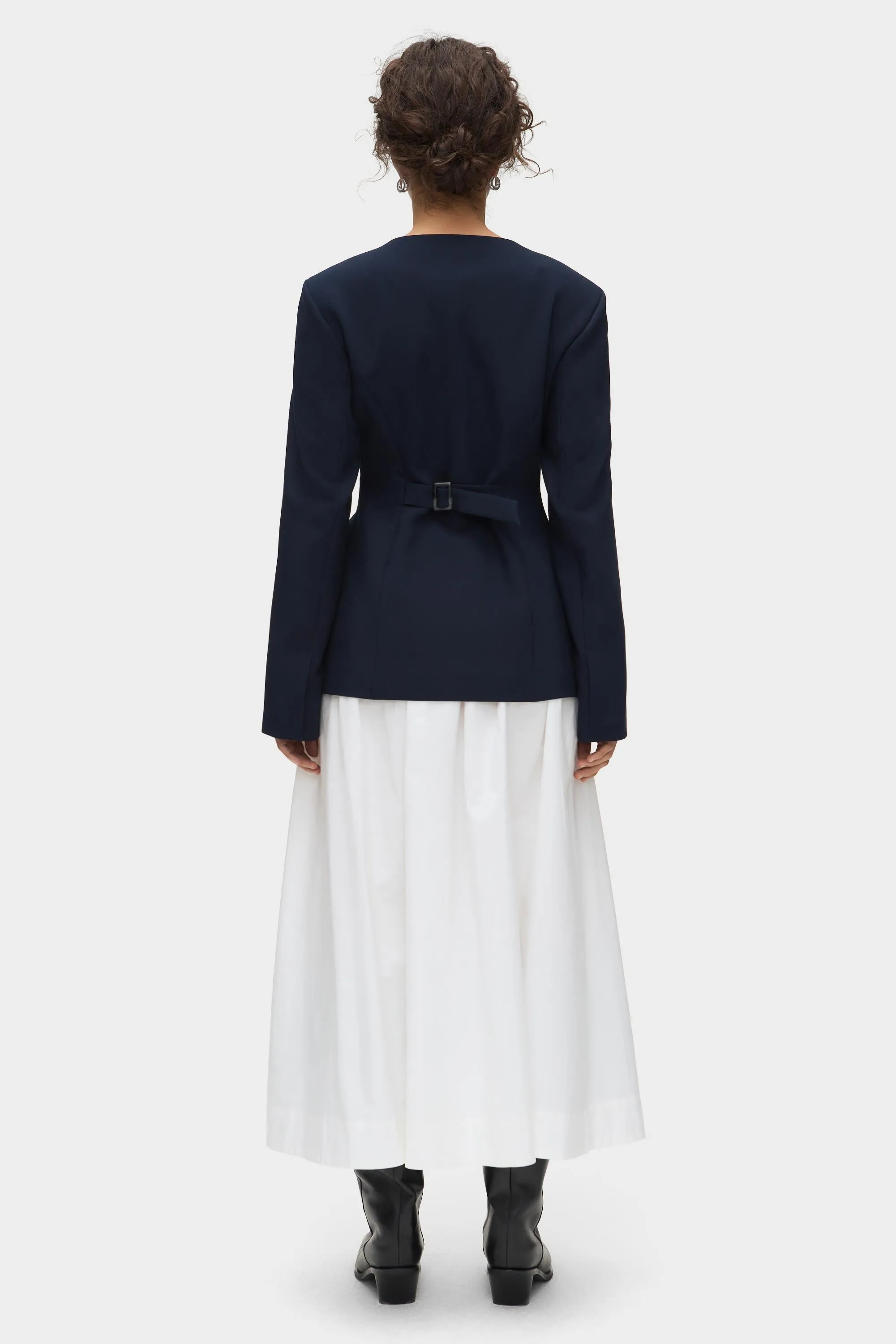 Natalie Elasticated Cotton Midi Skirt sold by Aligne product image thumbnail 5