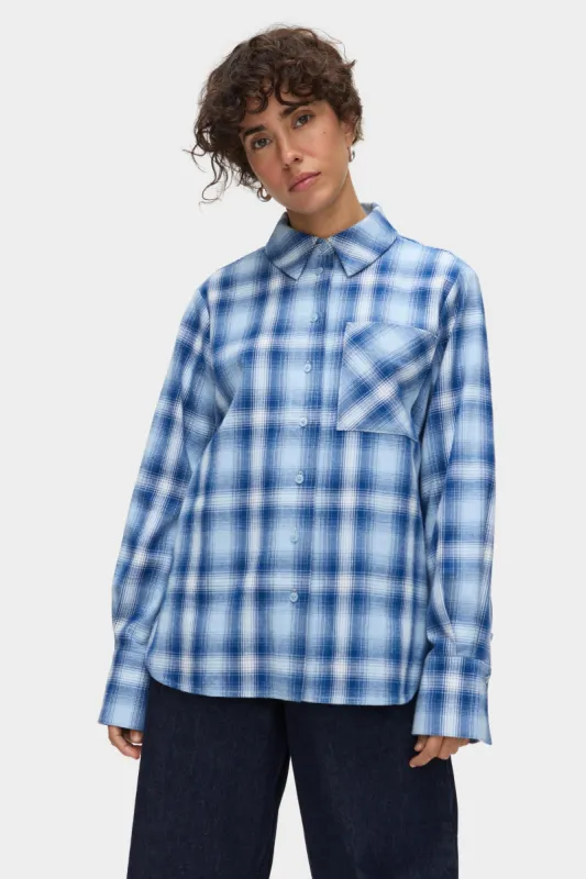 Taylor Flannel Checked Shirt sold by Aligne
