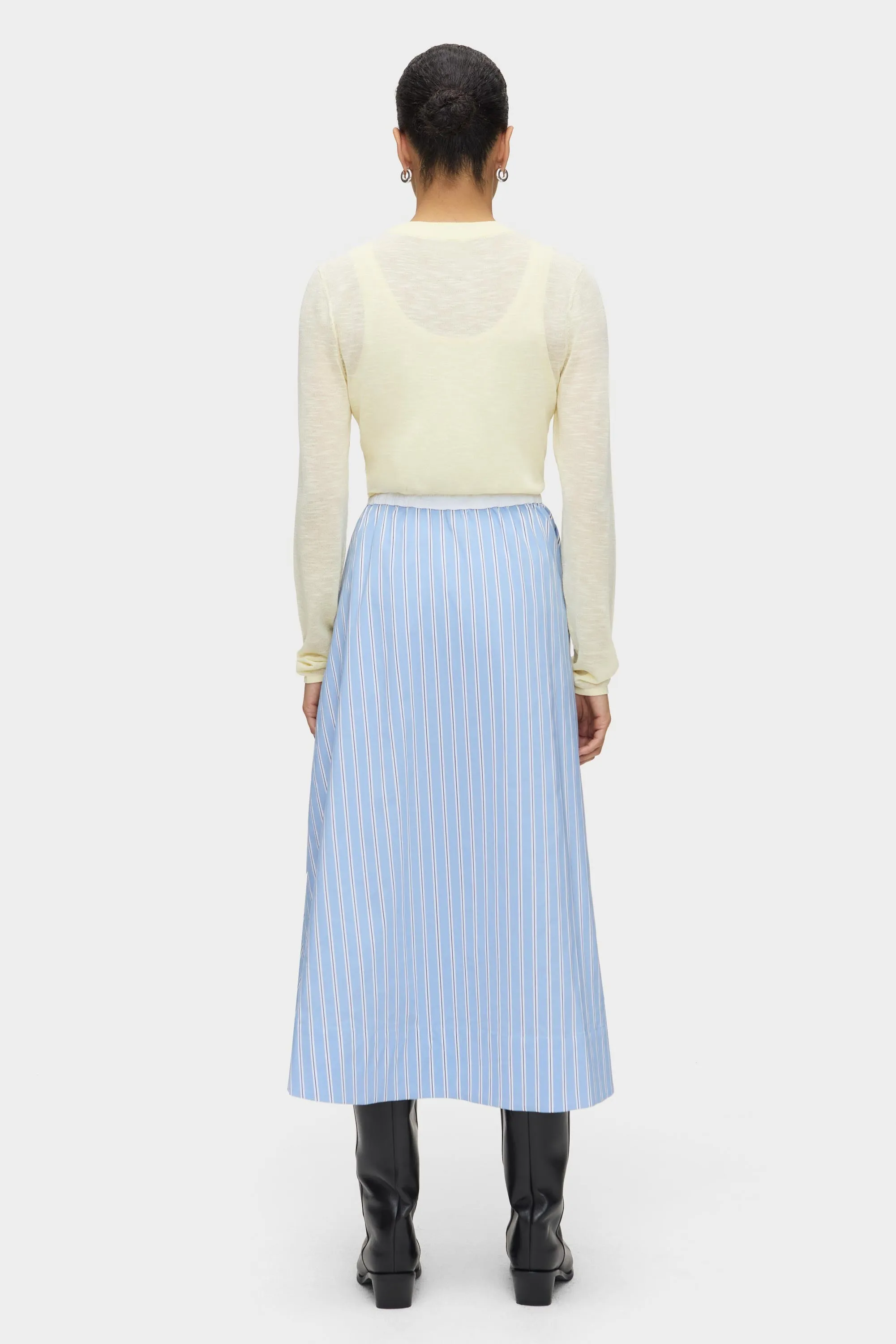 Miko Striped Cotton Maxi Skirt sold by Aligne product image thumbnail 4