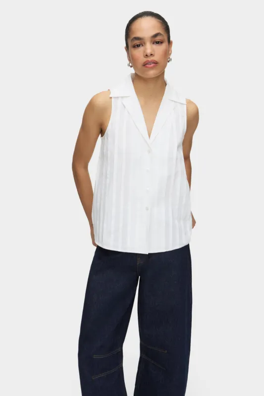 Sahara Sleeveless Shirt sold by Aligne