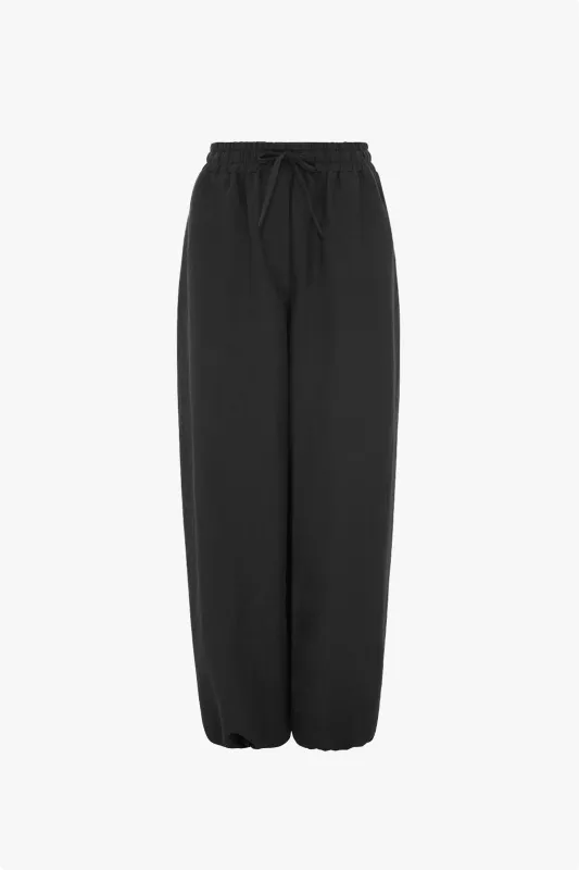 Darla Linen Tie Detail Trouser sold by Aligne