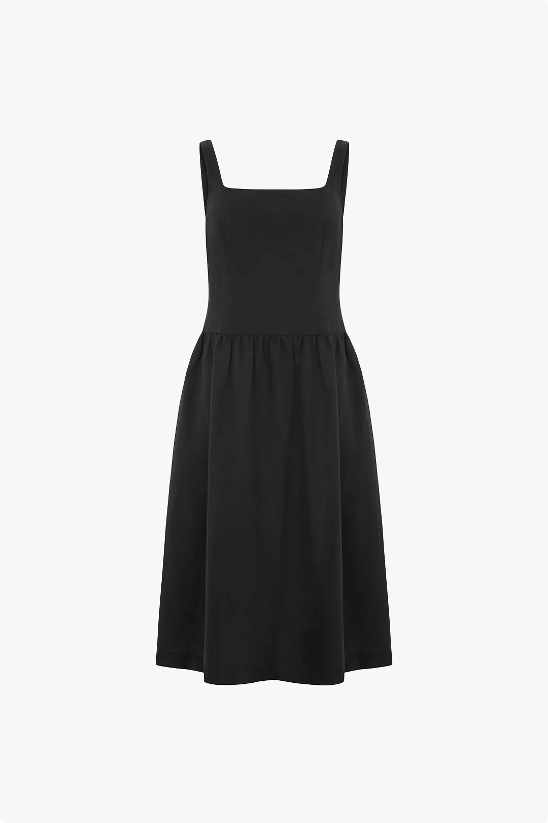 Rosia Drop Waist Linen Dress sold by Aligne