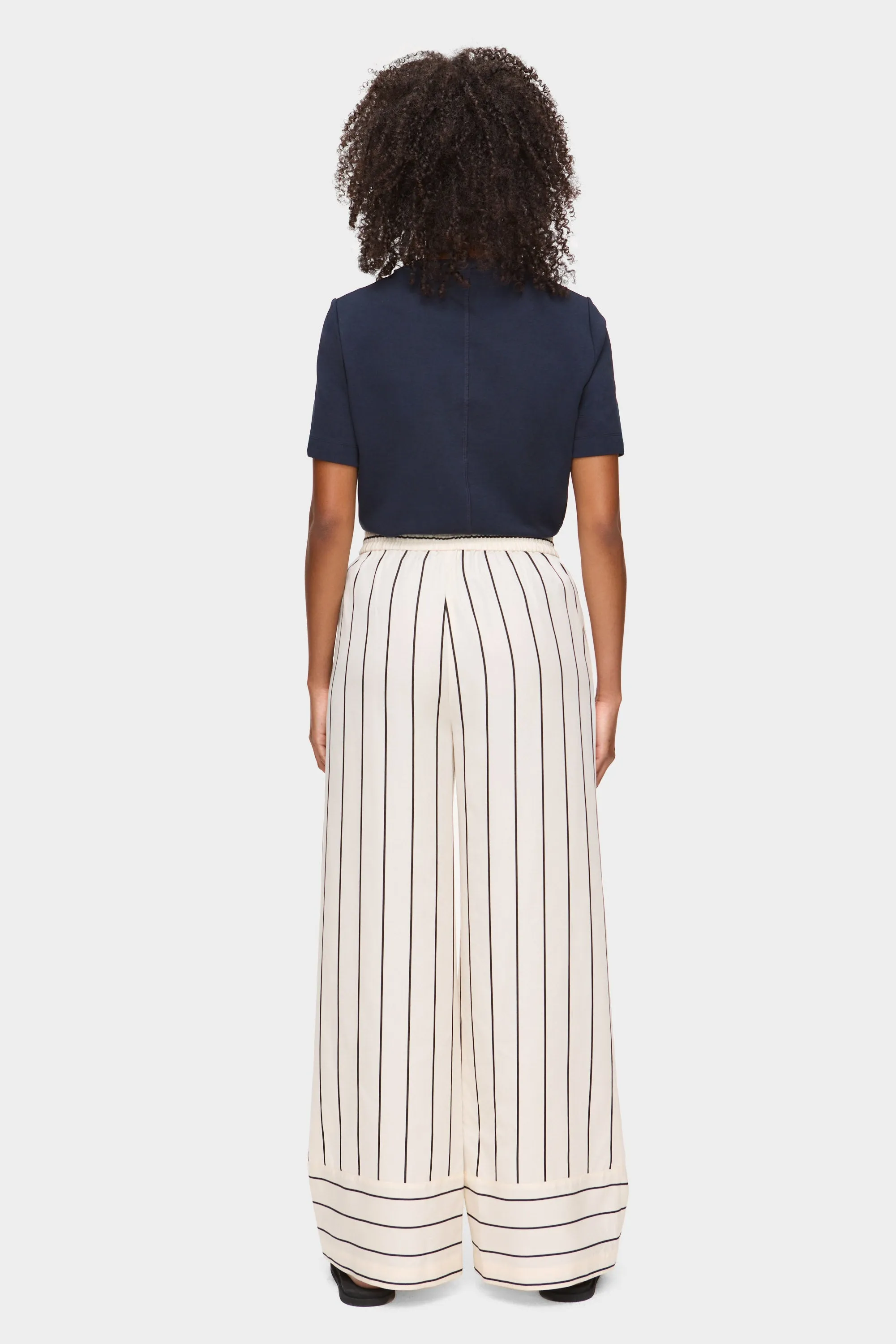 Eliora Striped Wide Leg Trouser sold by Aligne product image thumbnail 4