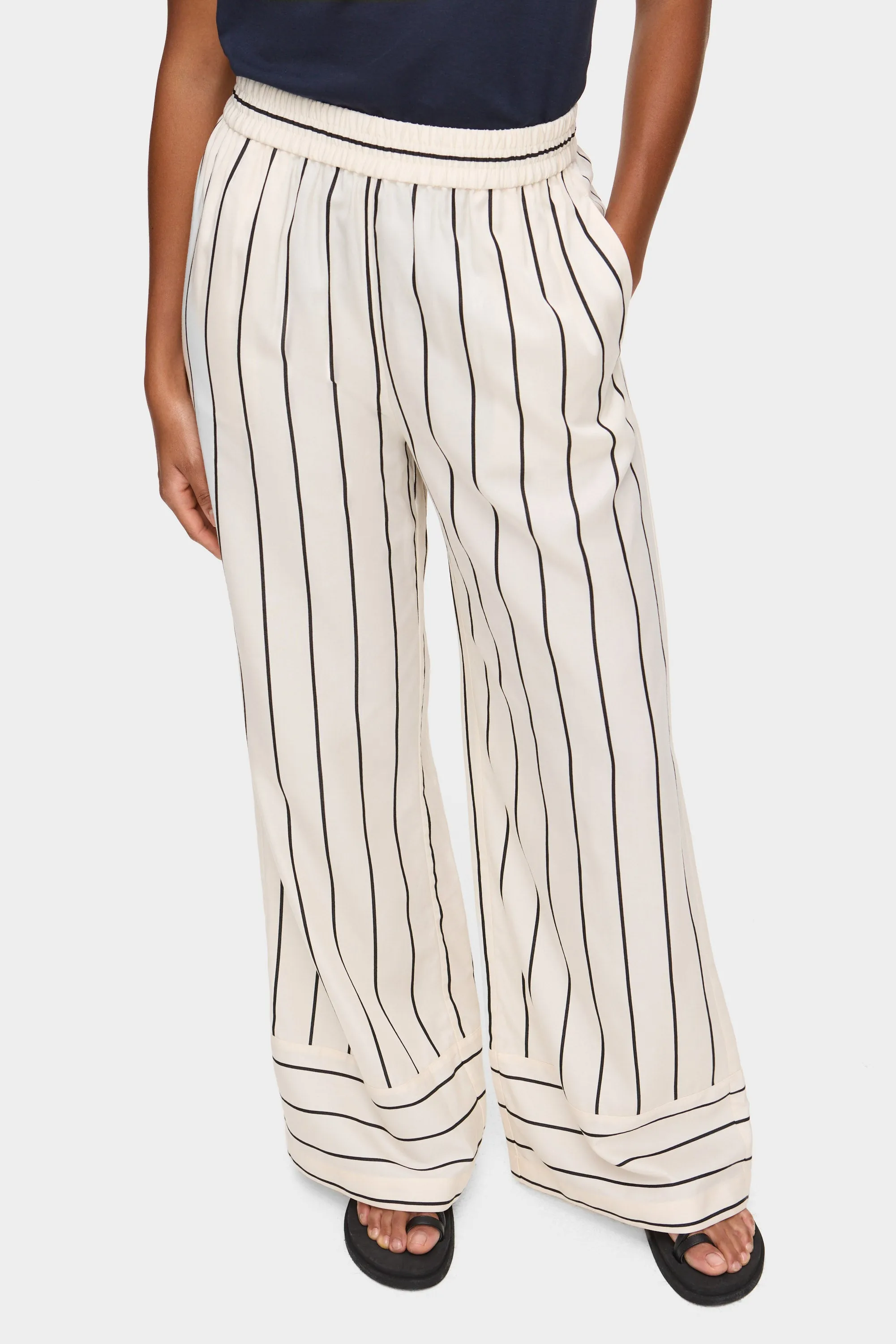 Eliora Striped Wide Leg Trouser sold by Aligne product image thumbnail 3