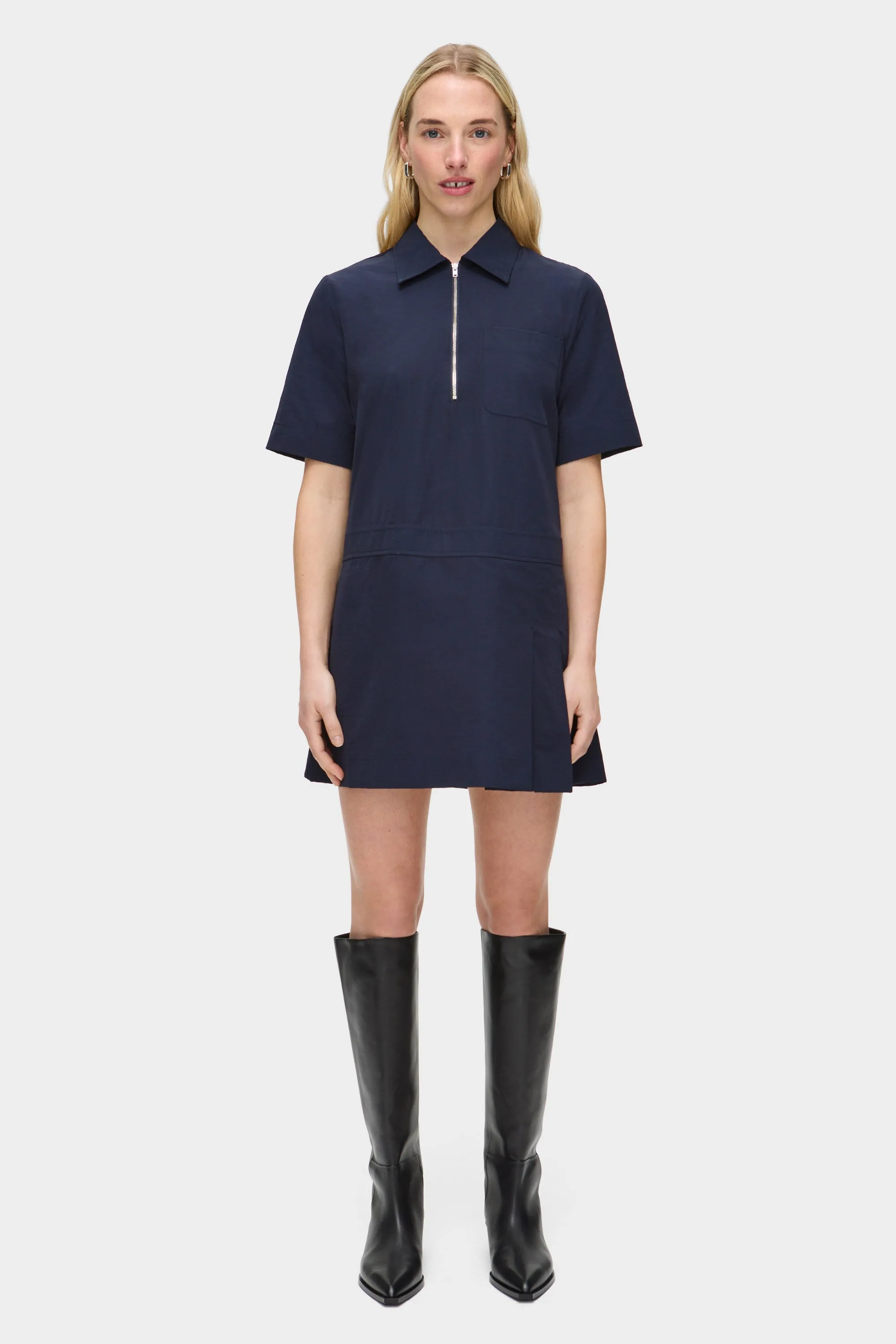 Yolanda Pleated Mini Dress sold by Aligne product image thumbnail 2