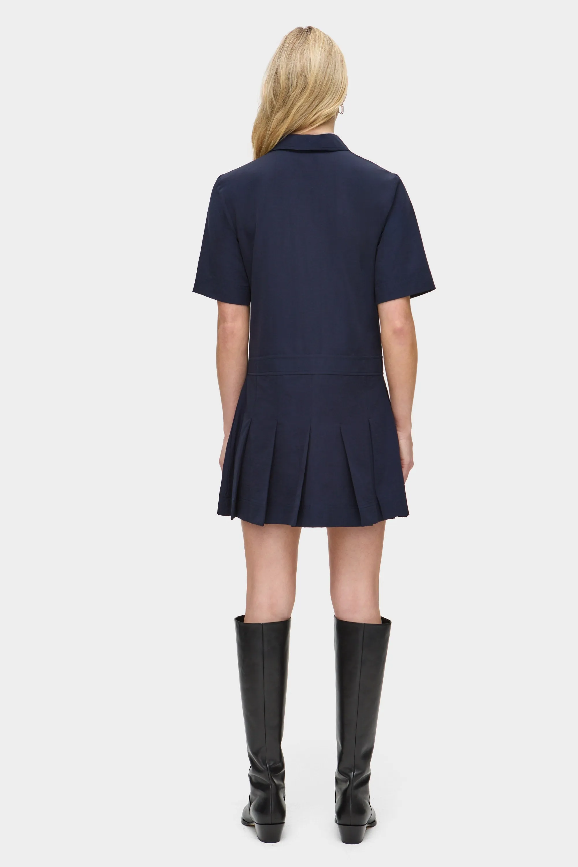 Yolanda Pleated Mini Dress sold by Aligne product image thumbnail 4