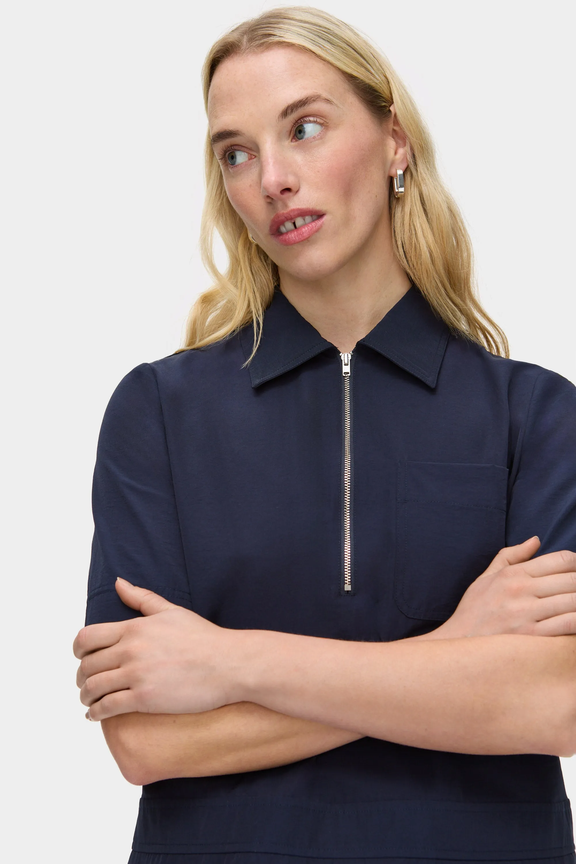 Yolanda Pleated Mini Dress sold by Aligne product image thumbnail 3