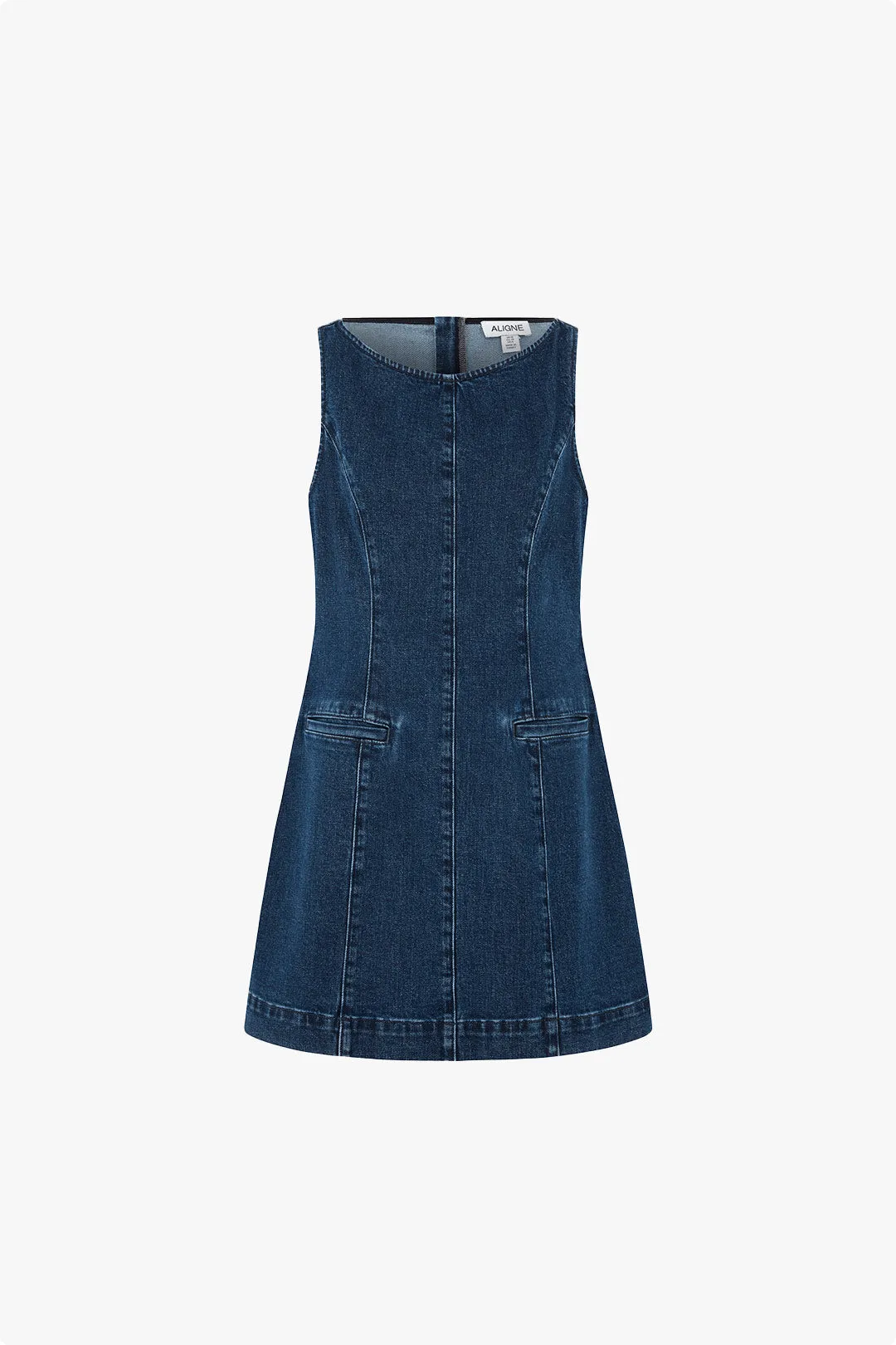 Lyra Mini Denim Dress sold by Aligne product image thumbnail 5