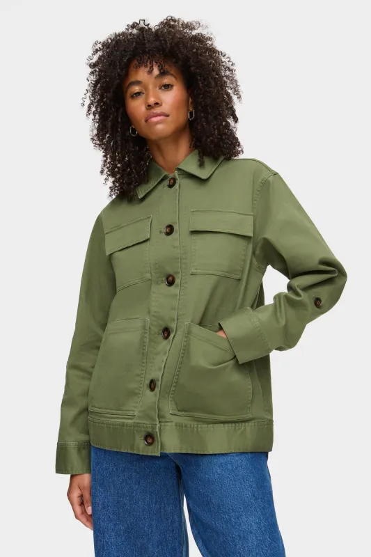 Maria Utility Jacket sold by Aligne