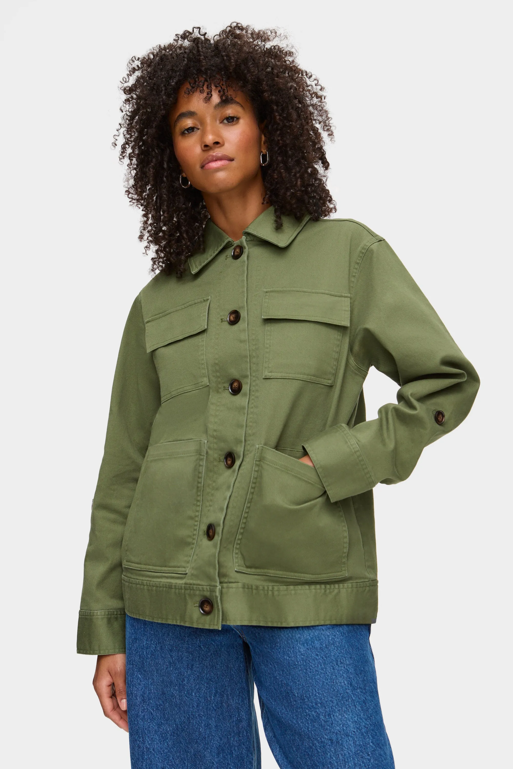 Maria Utility Jacket sold by Aligne