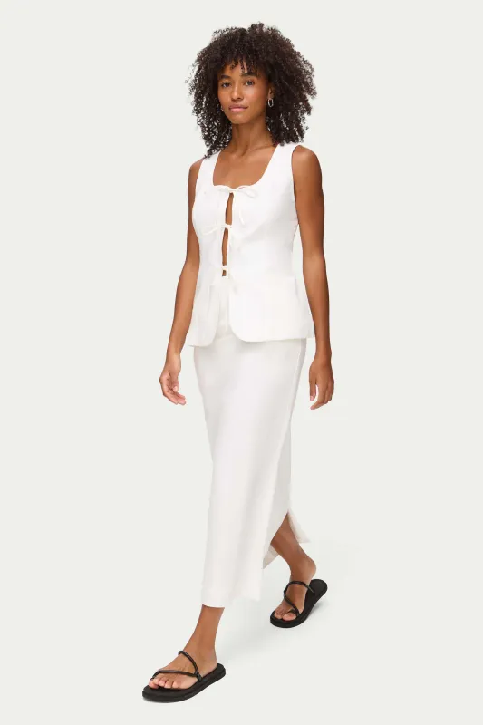 Mia Linen Maxi Skirt sold by Aligne