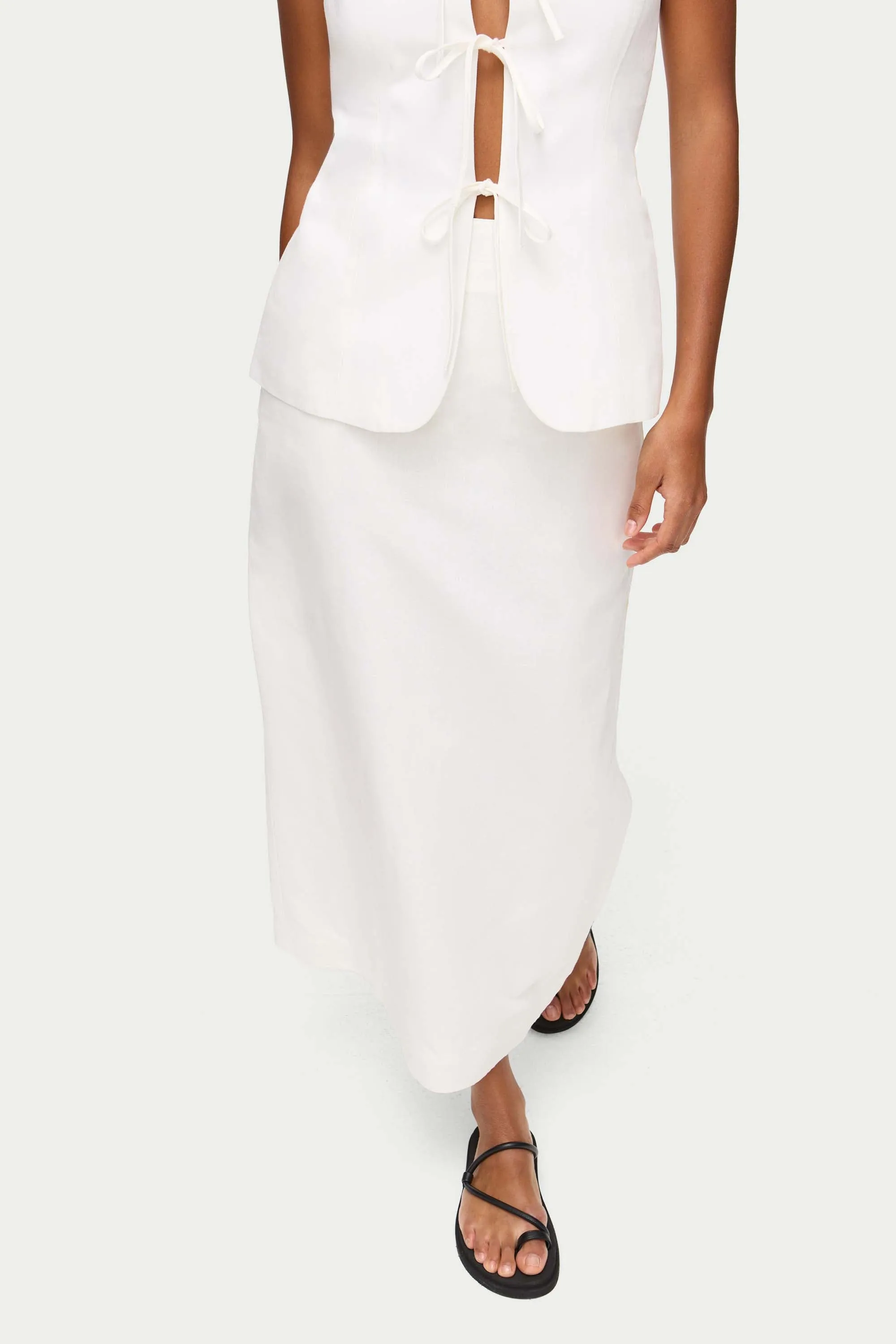 Mia Linen Maxi Skirt sold by Aligne product image thumbnail 3