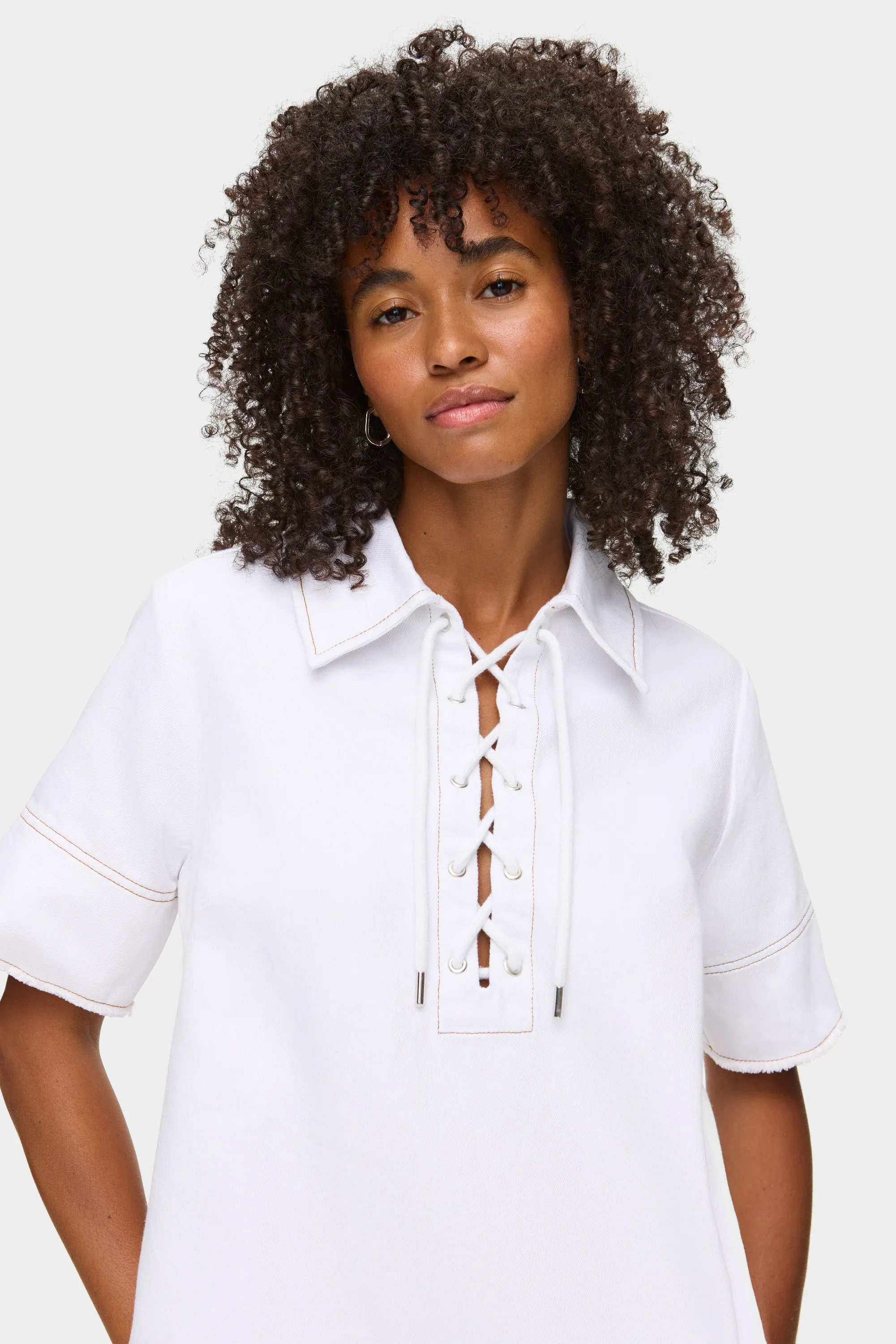 Iggy Mini Denim Dress sold by Aligne product image thumbnail 3