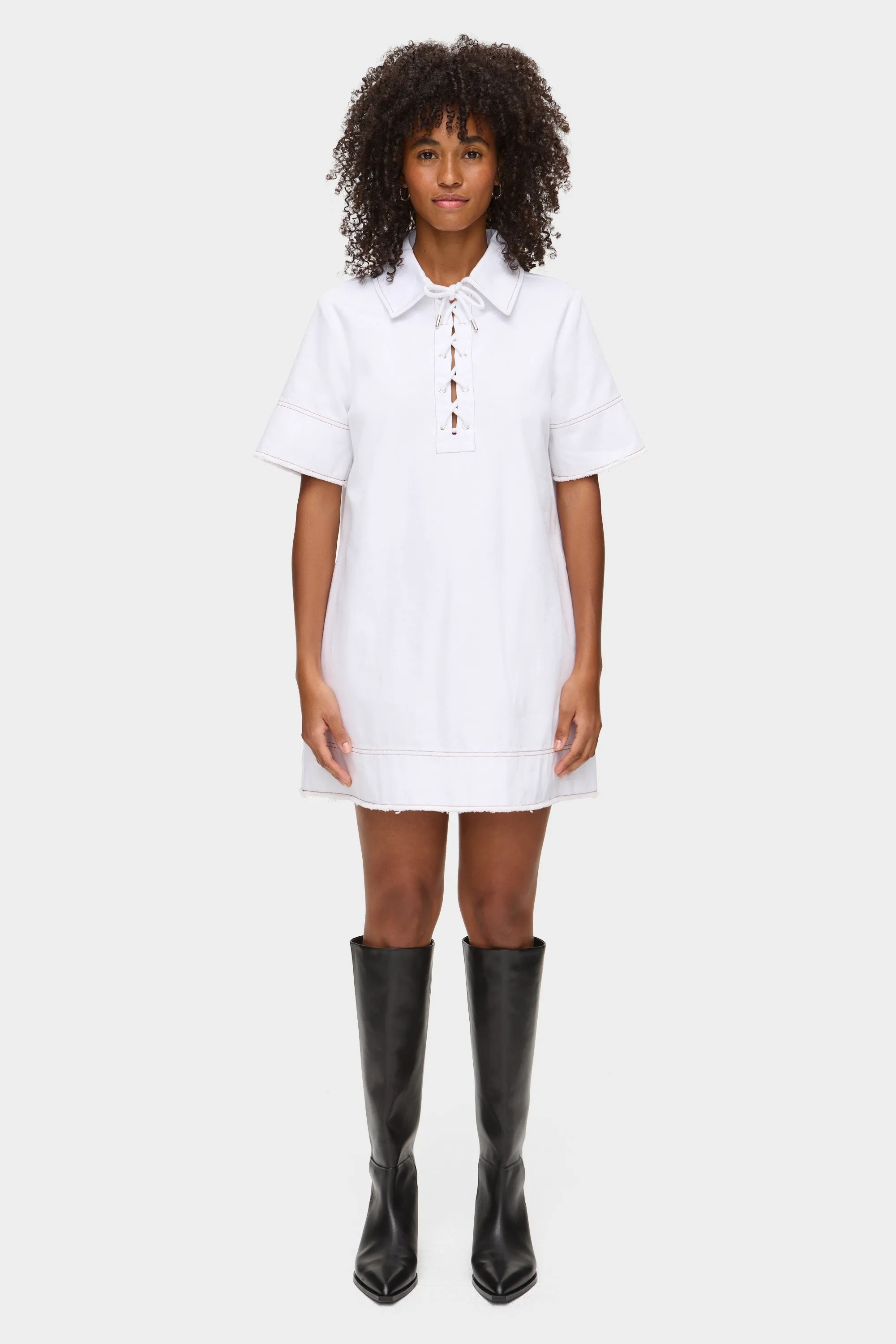 Iggy Mini Denim Dress sold by Aligne product image thumbnail 2