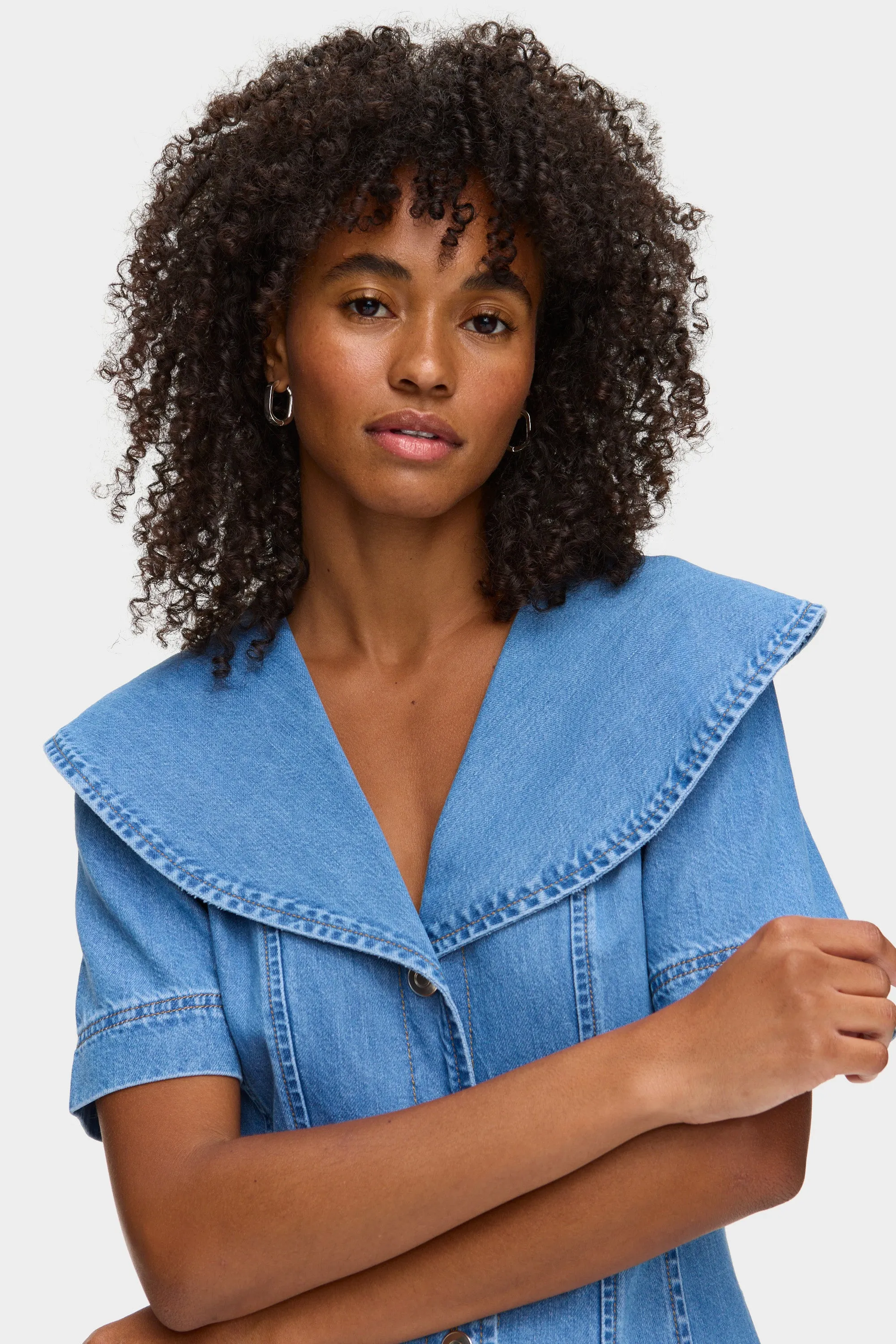 Sparrow Midi Denim Dress sold by Aligne product image thumbnail 3