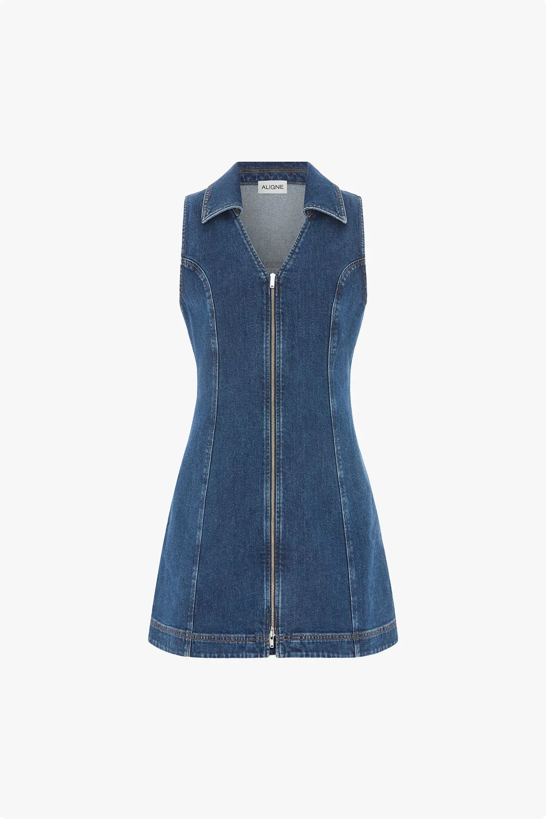 Ardy Mini Denim Dress sold by Aligne product image thumbnail 5