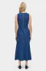 Raven Denim Midi Dress sold by Aligne