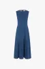 Raven Denim Midi Dress sold by Aligne
