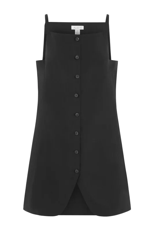 Ozzy Linen Mini Dress made by Aligne
