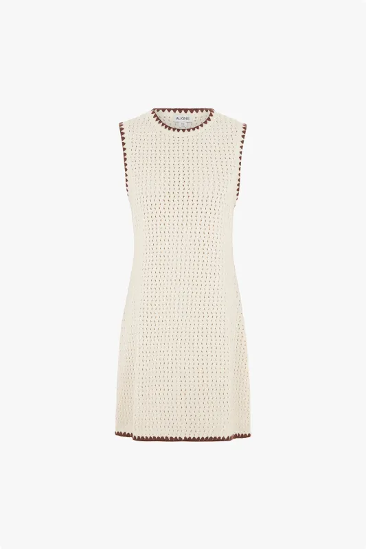 Immy Crochet Mini Dress made by Aligne