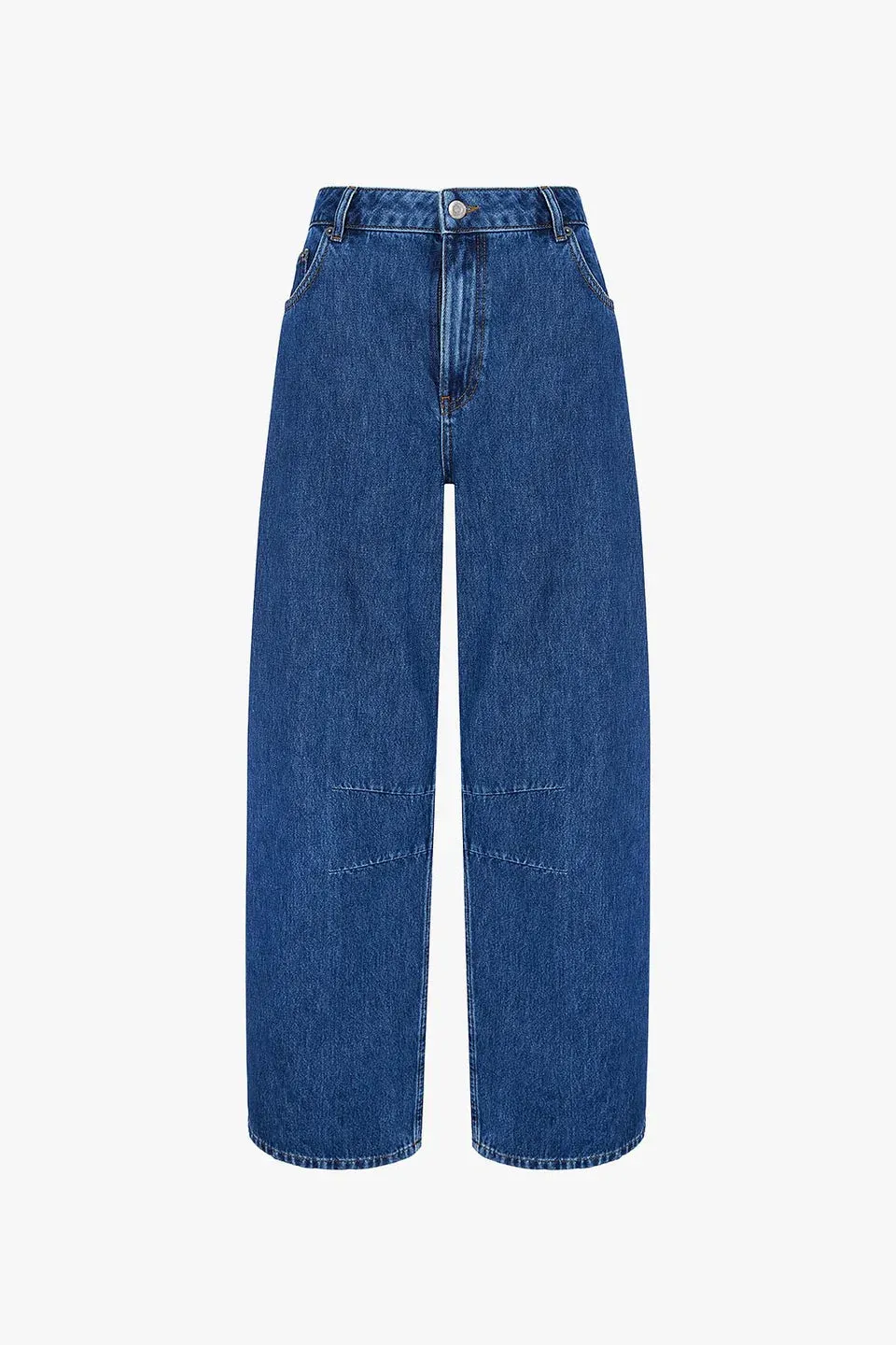 Mid Rise Rigid Barrel Jeans sold by Aligne product image thumbnail 5