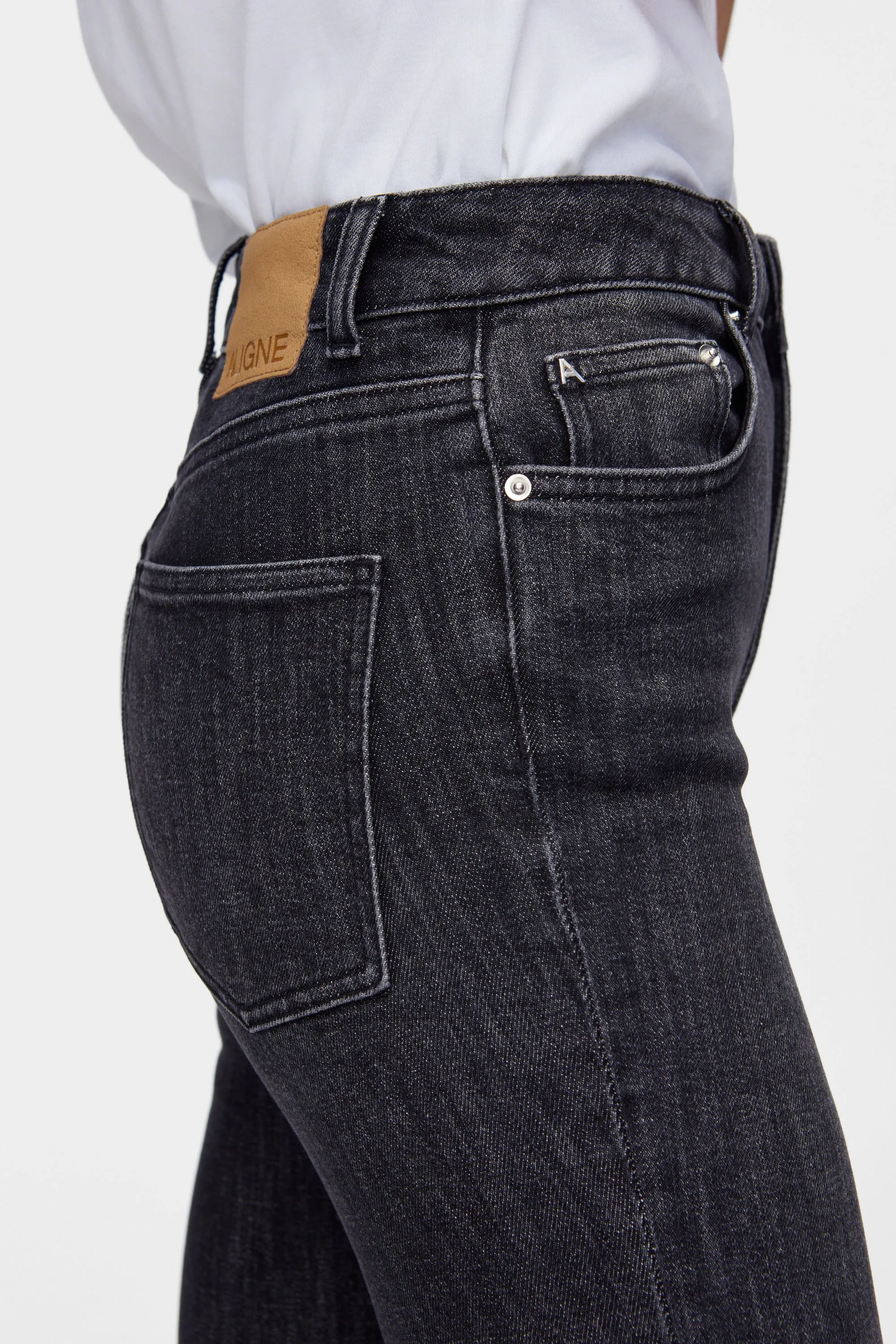 Mid Rise Skinny Jeans sold by Aligne product image thumbnail 3