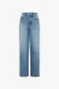 High Rise Straight Leg Jeans sold by Aligne