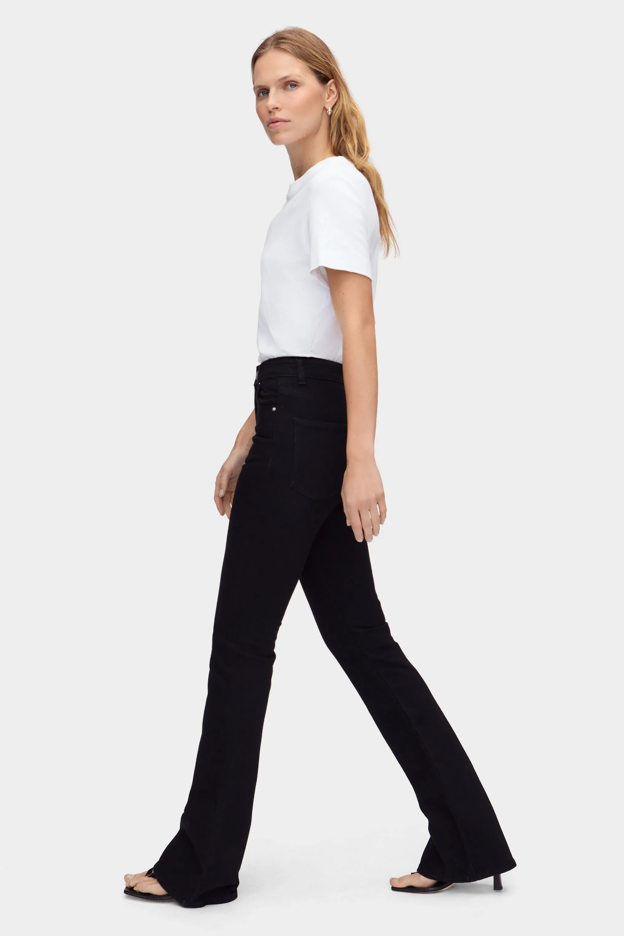 Mid Rise Slim Flare Jeans sold by Aligne product image thumbnail 2