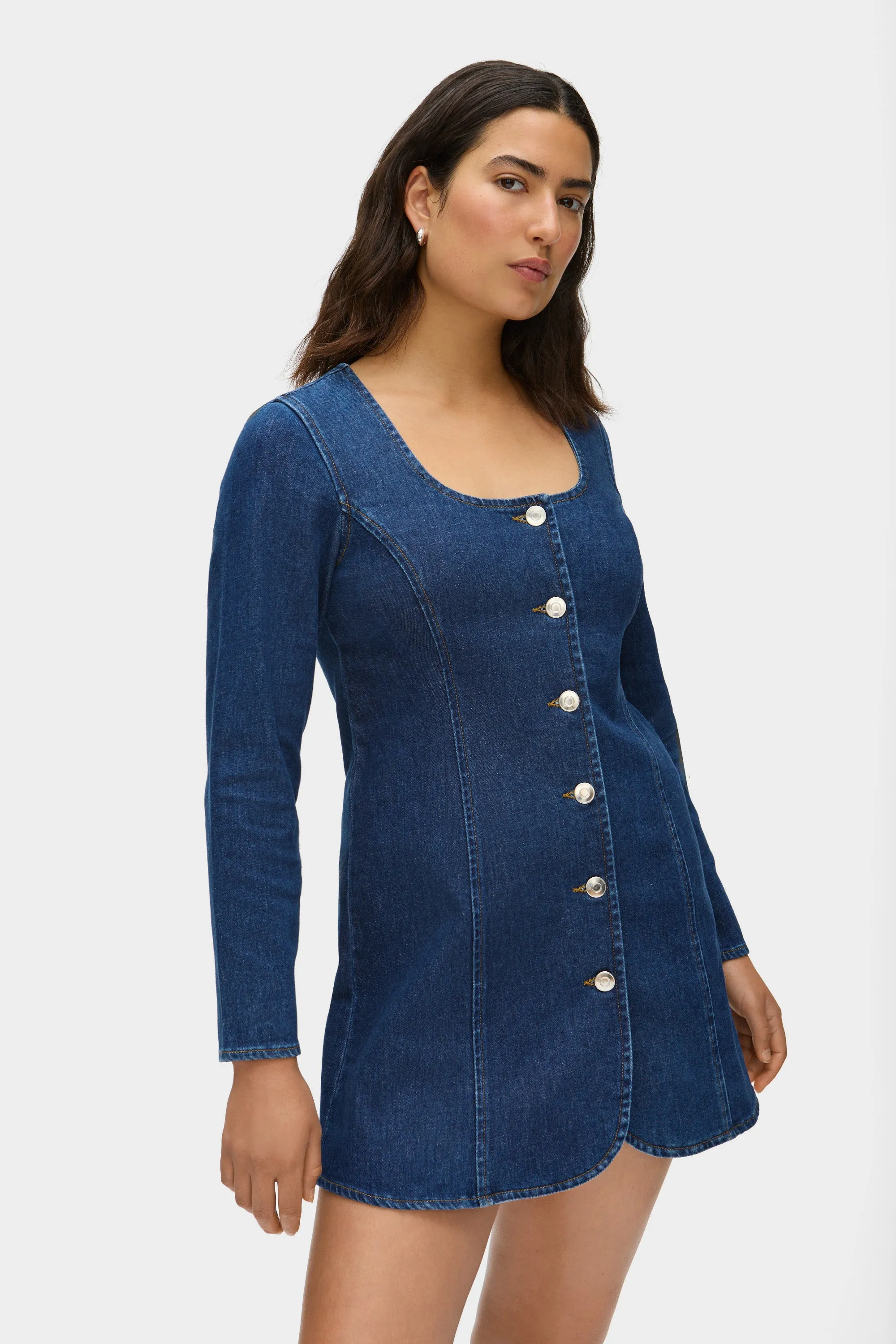 Pax Denim Mini Dress sold by Aligne product image thumbnail 2