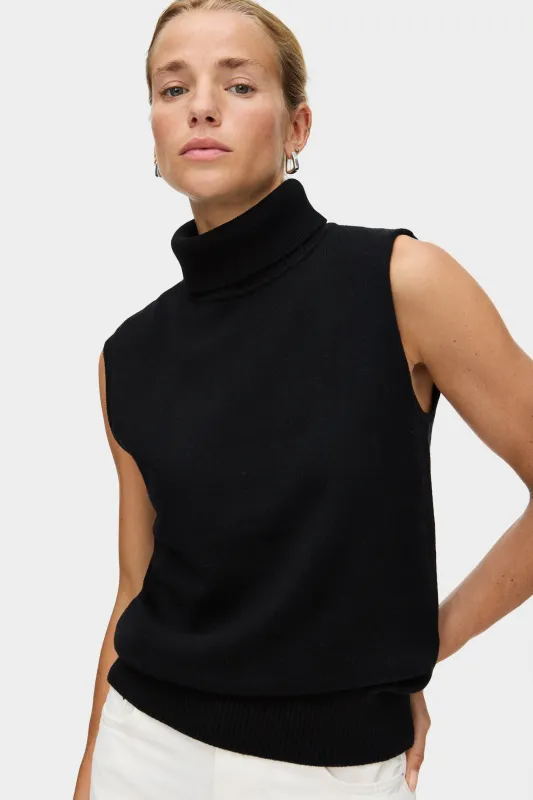 Gia Knitted Vest sold by Aligne