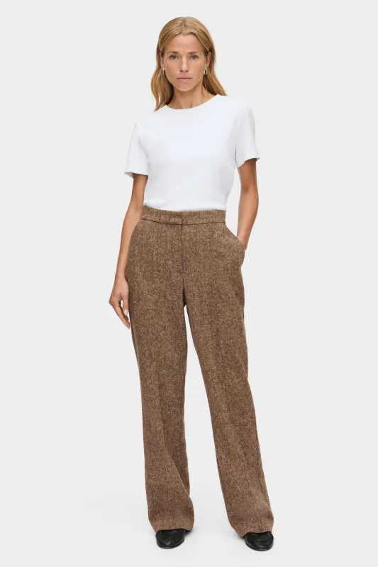 Lena Wool Tailored Trouser sold by Aligne