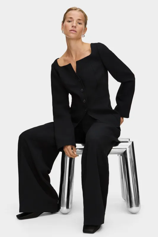 Genevieve Pleated Wide Leg Trouser sold by Aligne