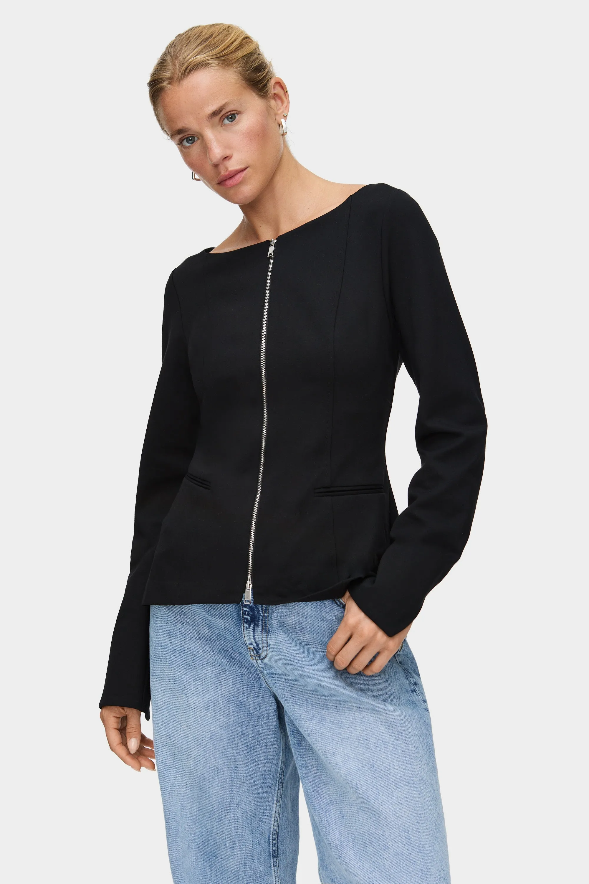 Caesar Ponte Boat Neck Top sold by Aligne product image thumbnail 2